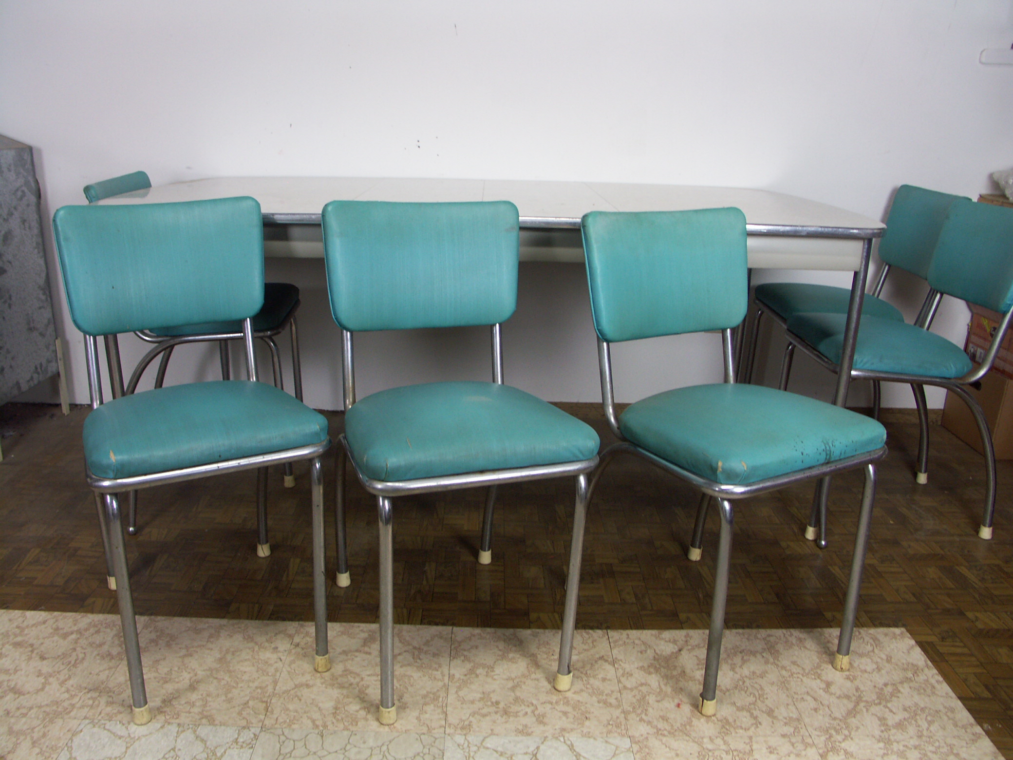 Retro Formica Top Table and Chairs EBTH