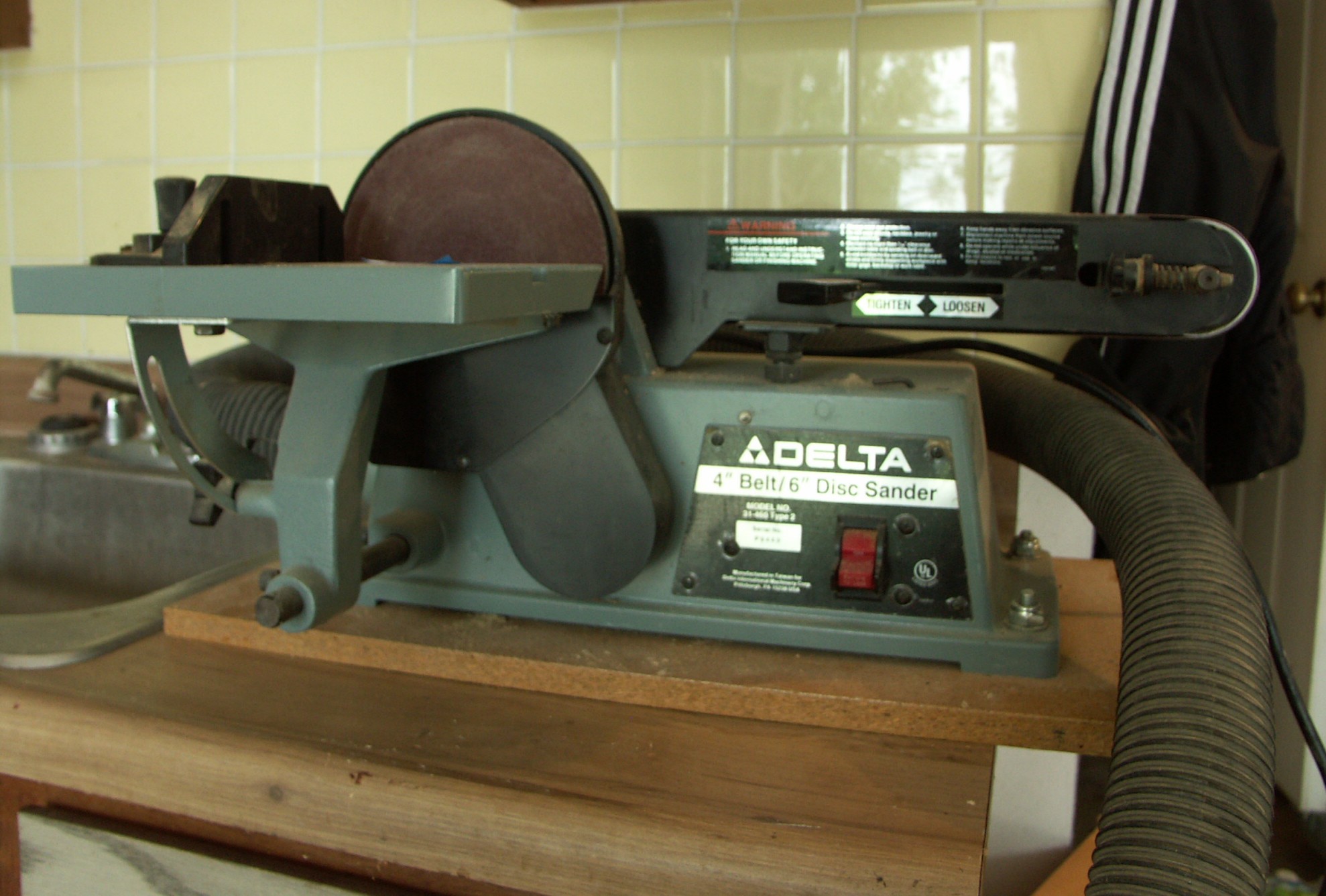 Delta 4" Belt/6" Disc Sander EBTH