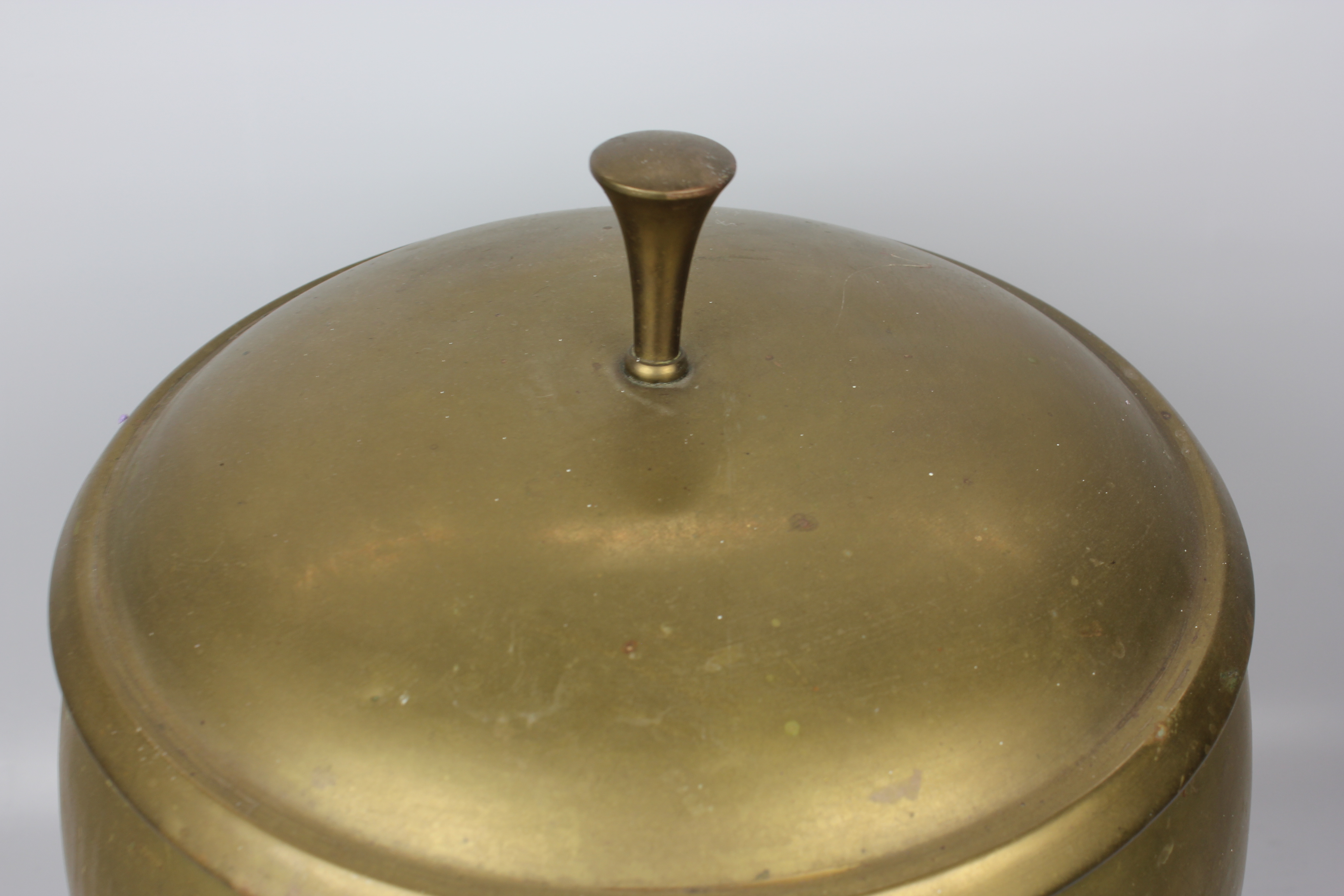 Vintage Copper Coal Pot with Lid EBTH