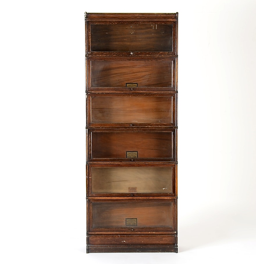 The Globe-Wernicke Co. Oak Barrister Bookcase : EBTH