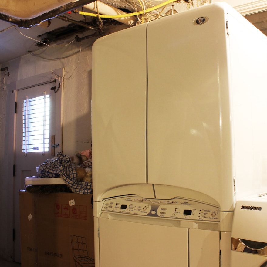 Maytag Neptune Dc With Upper Drying Cabinet Ebth