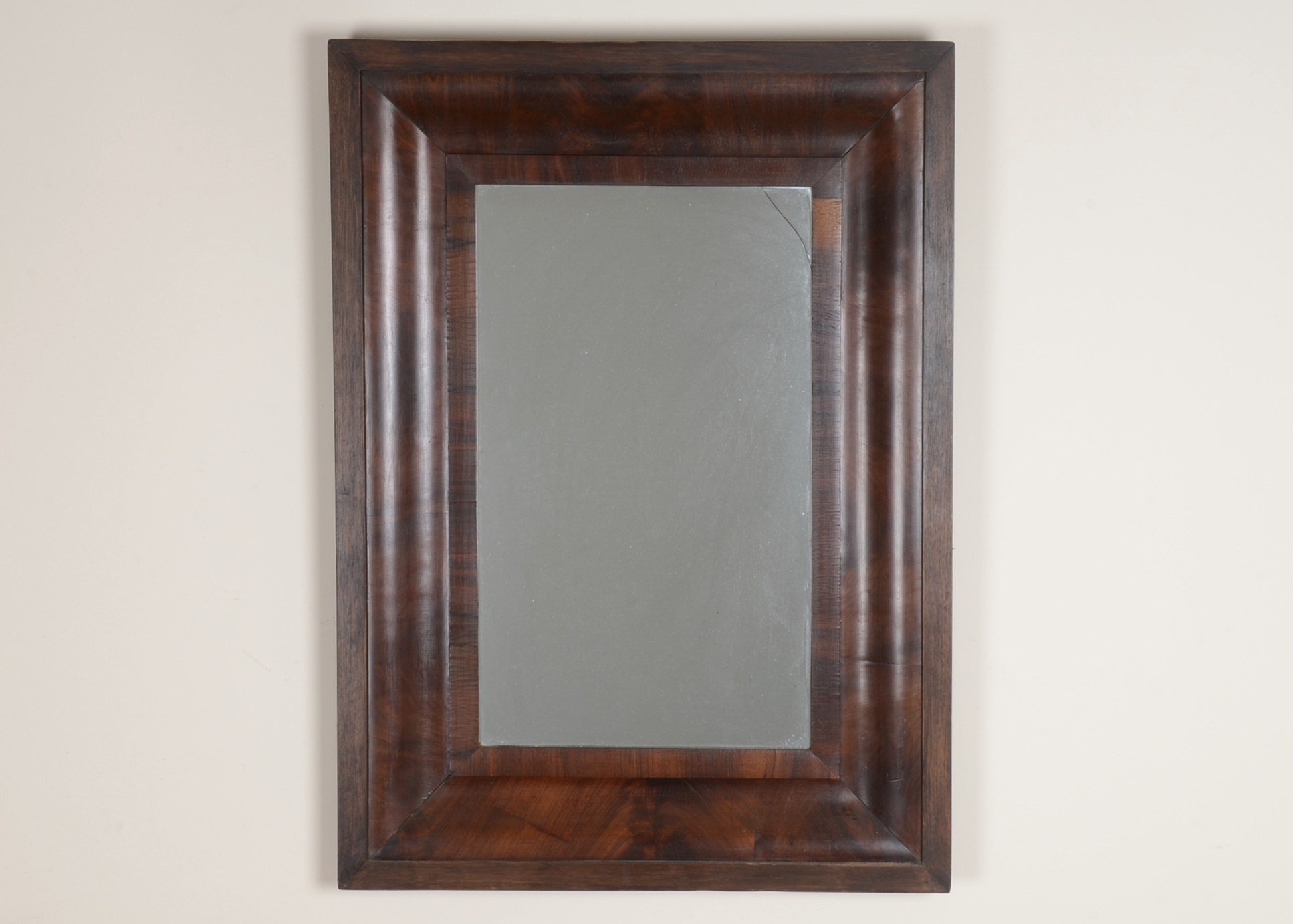 Vintage Wood Framed Mirror EBTH