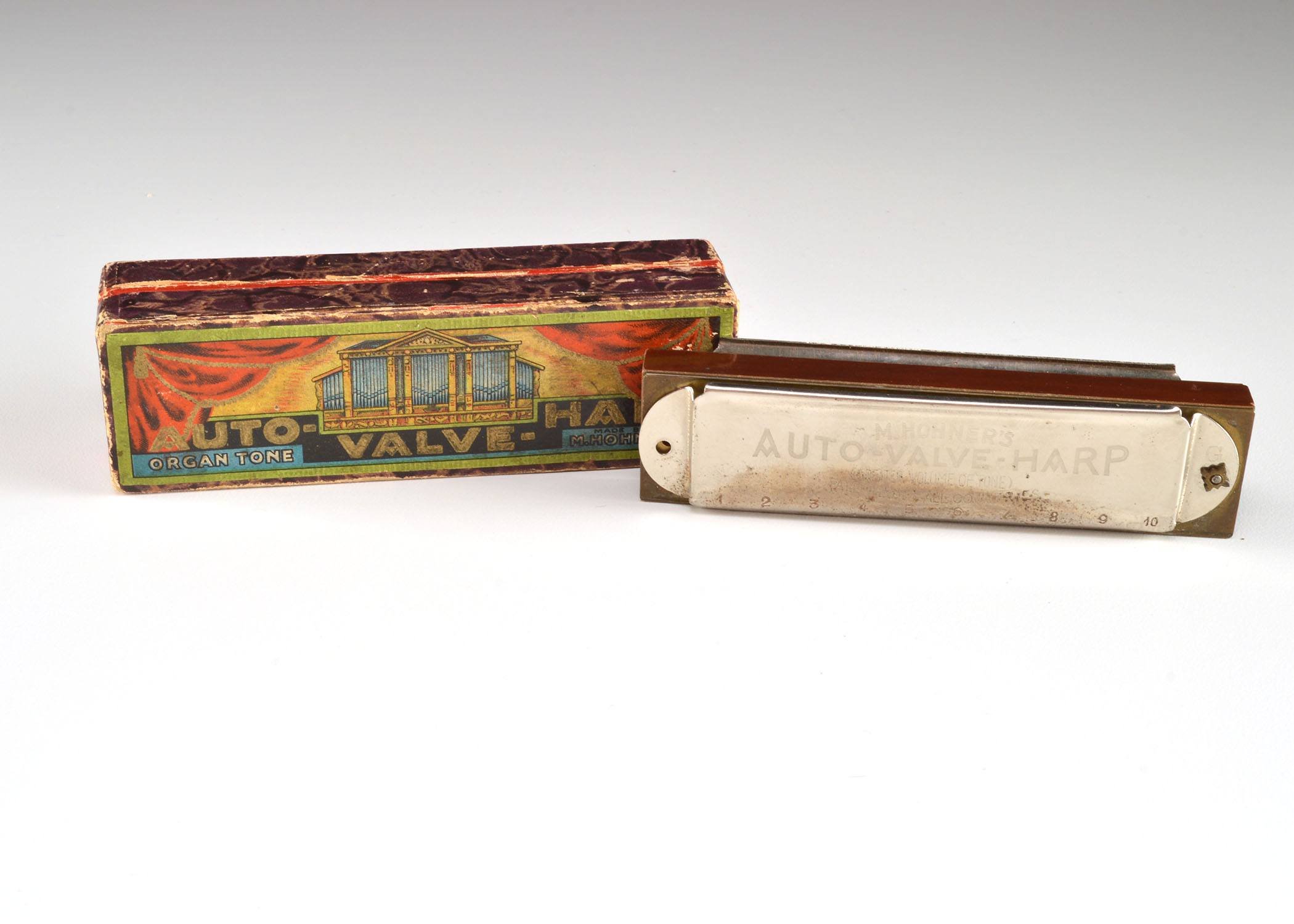 M. Hohner "AutoValveHarp" Harmonica EBTH