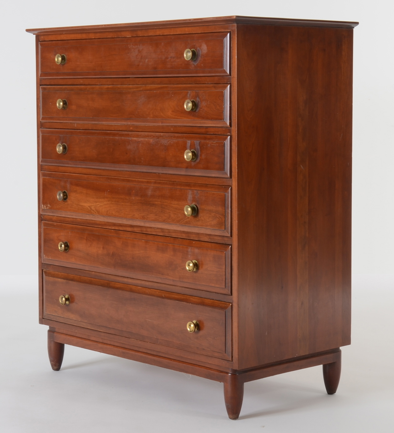 Willett Solid Cherry Transitional Chest of Drawers EBTH