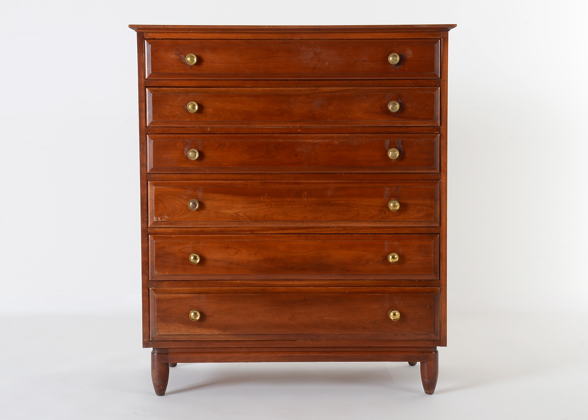 Willett Solid Cherry Transitional Chest of Drawers EBTH