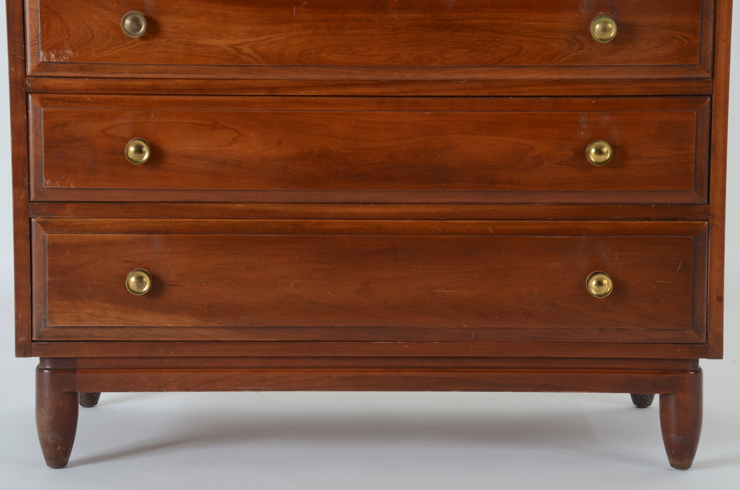 Willett Solid Cherry Transitional Chest of Drawers EBTH