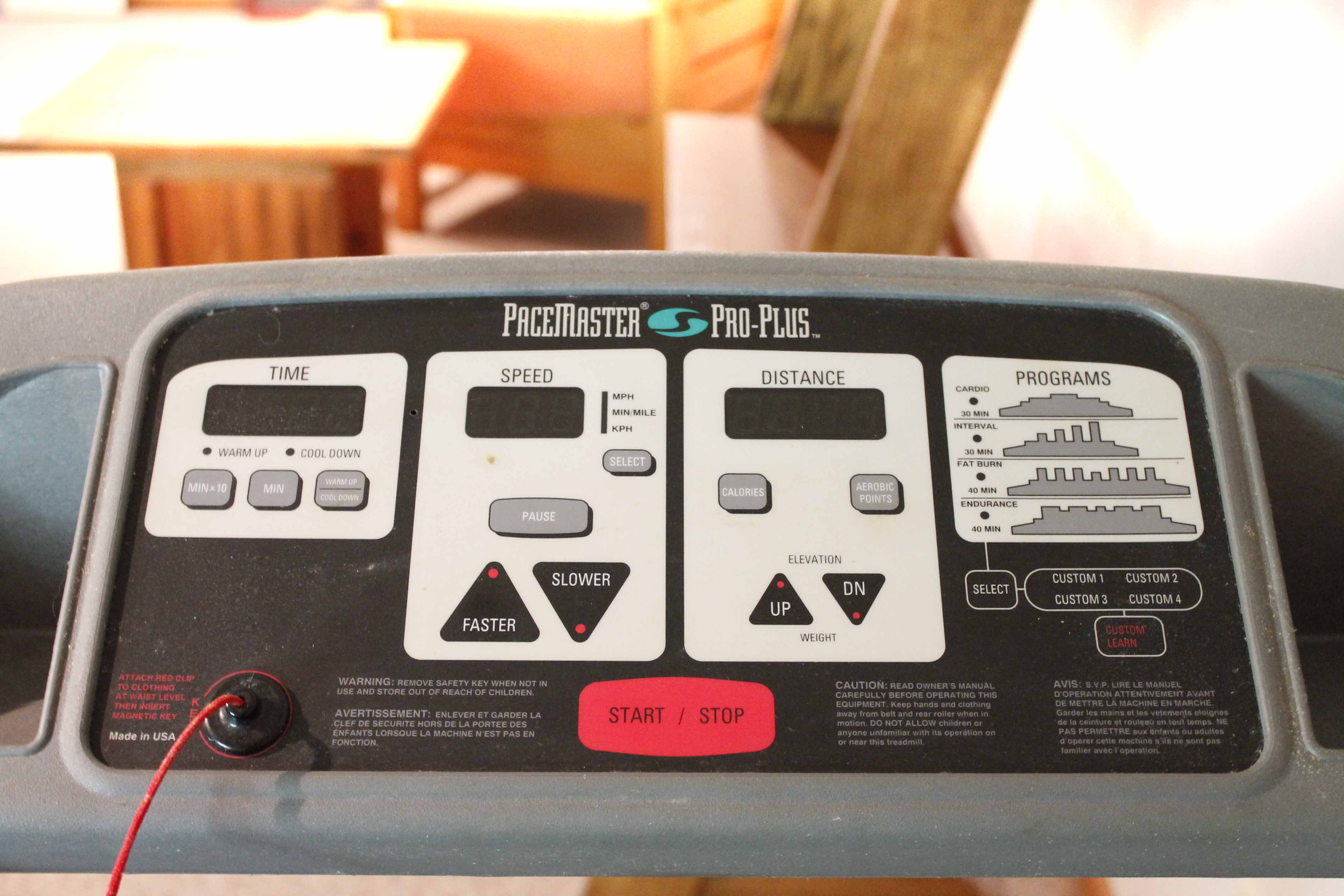 PaceMaster Pro Plus Treadmill EBTH