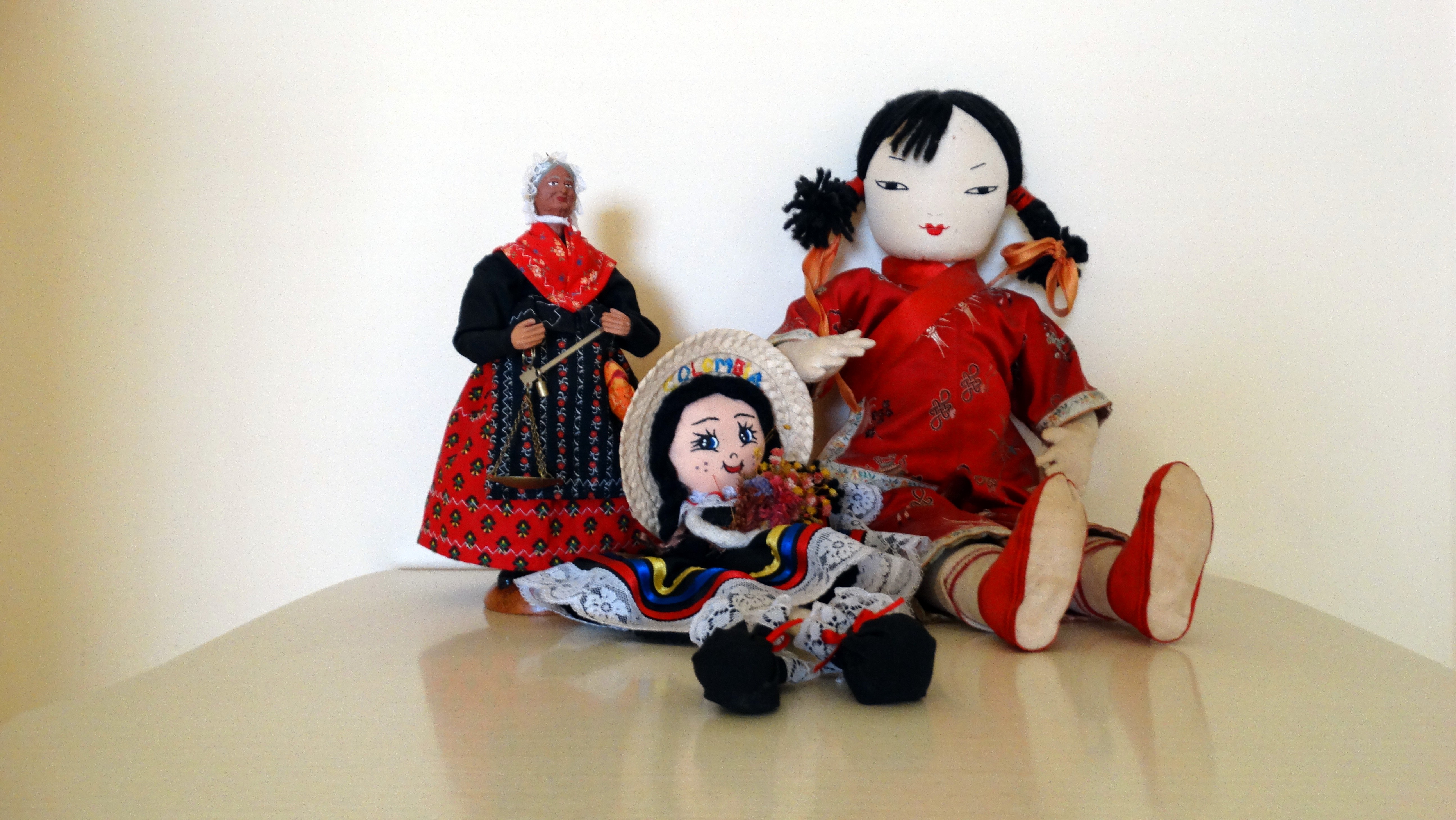 Three Dolls from Around the World EBTH