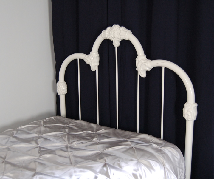 Cast Iron Twin Headboard and Frame EBTH