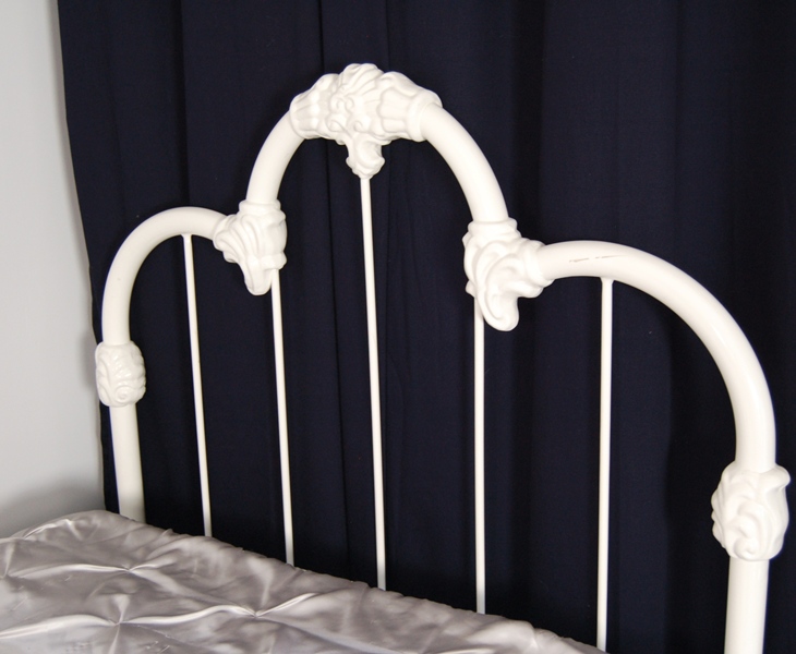Cast Iron Twin Headboard and Frame EBTH
