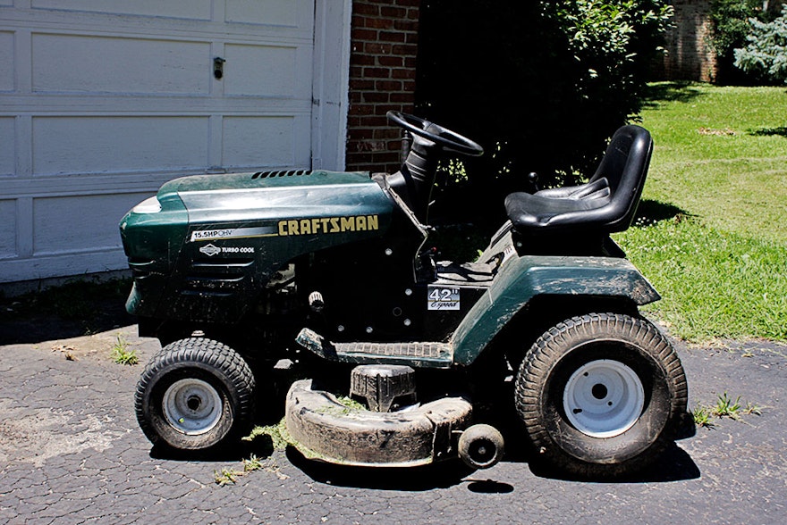 Craftsman 15.5hp Ohv Riding Mower | Tyres2c