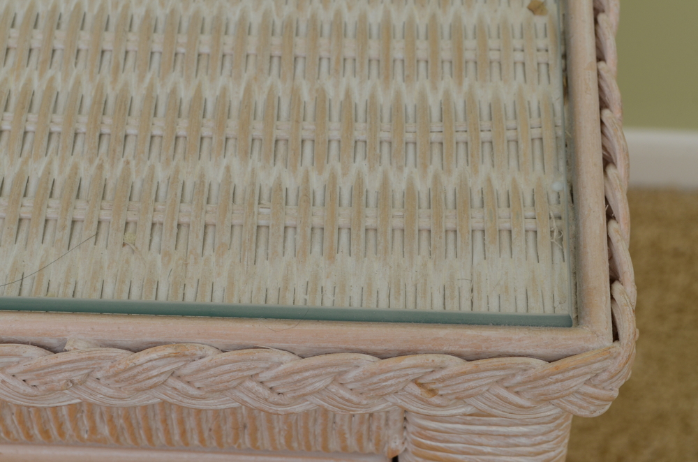 Lexington Henry Link Wicker Chest EBTH