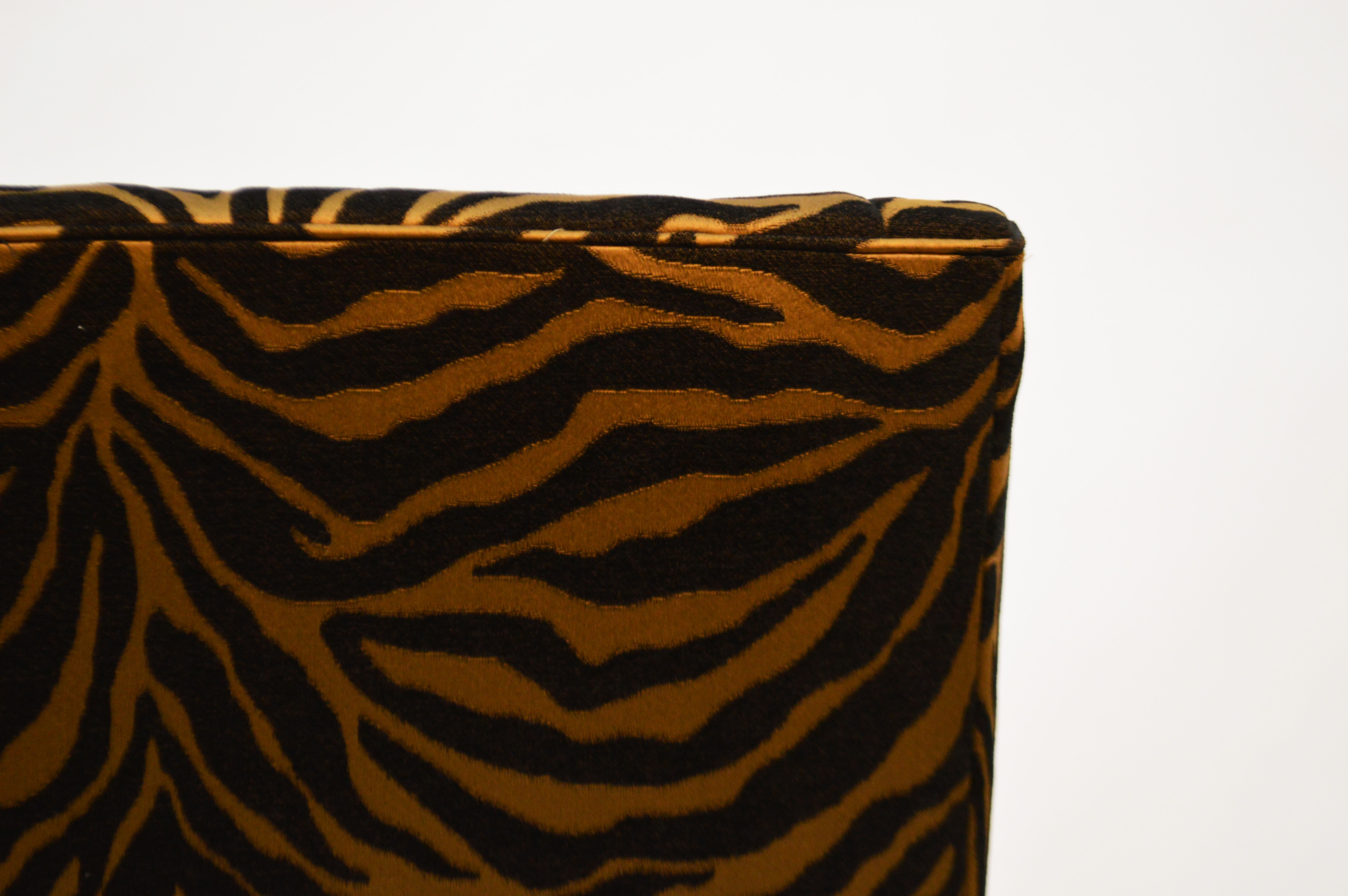 Zebra Print Lounge Chair by Fairfield Chair Company EBTH