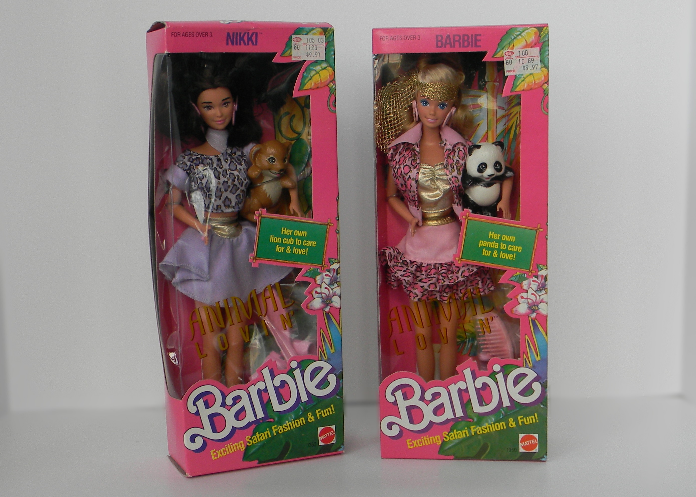 animal lovin barbie 1988