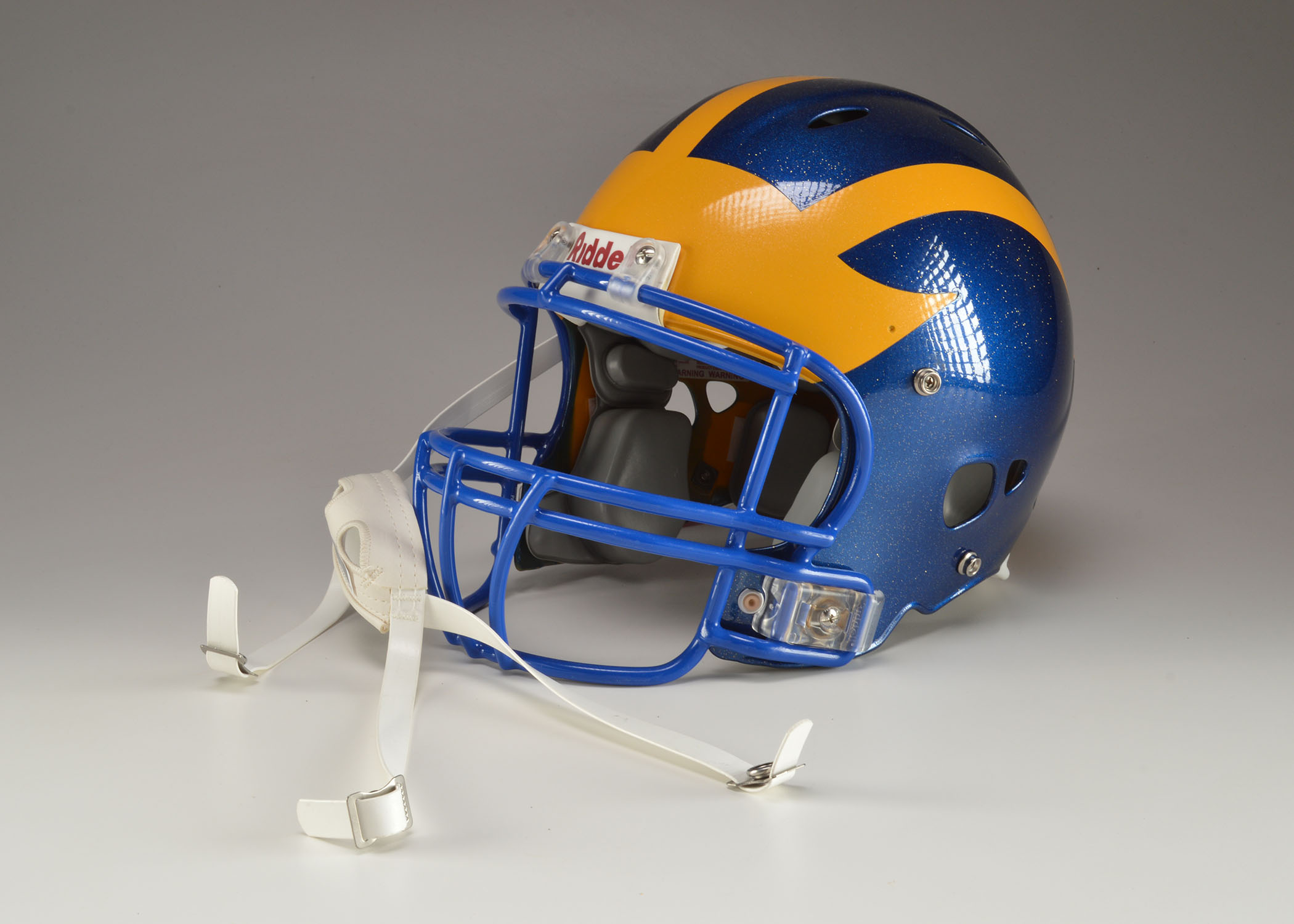 Full Size Delaware Football Helmet EBTH