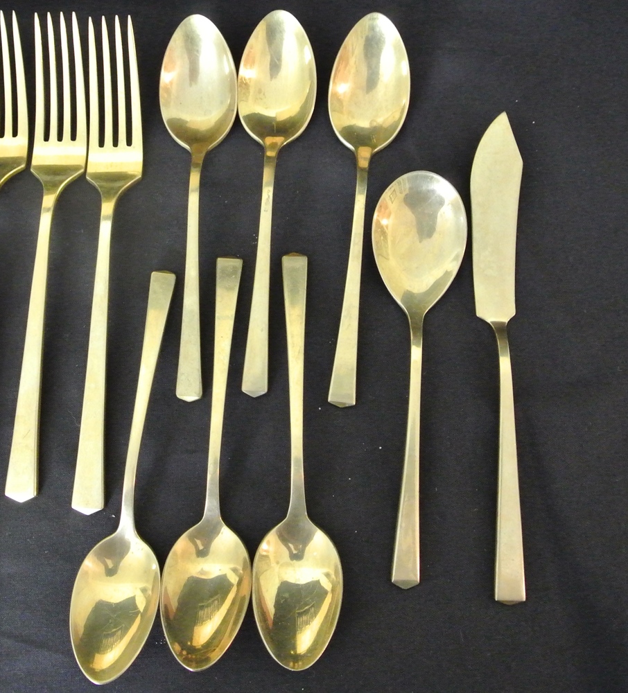 Vintage Dirigold & Dirilyte Flatware Sets EBTH