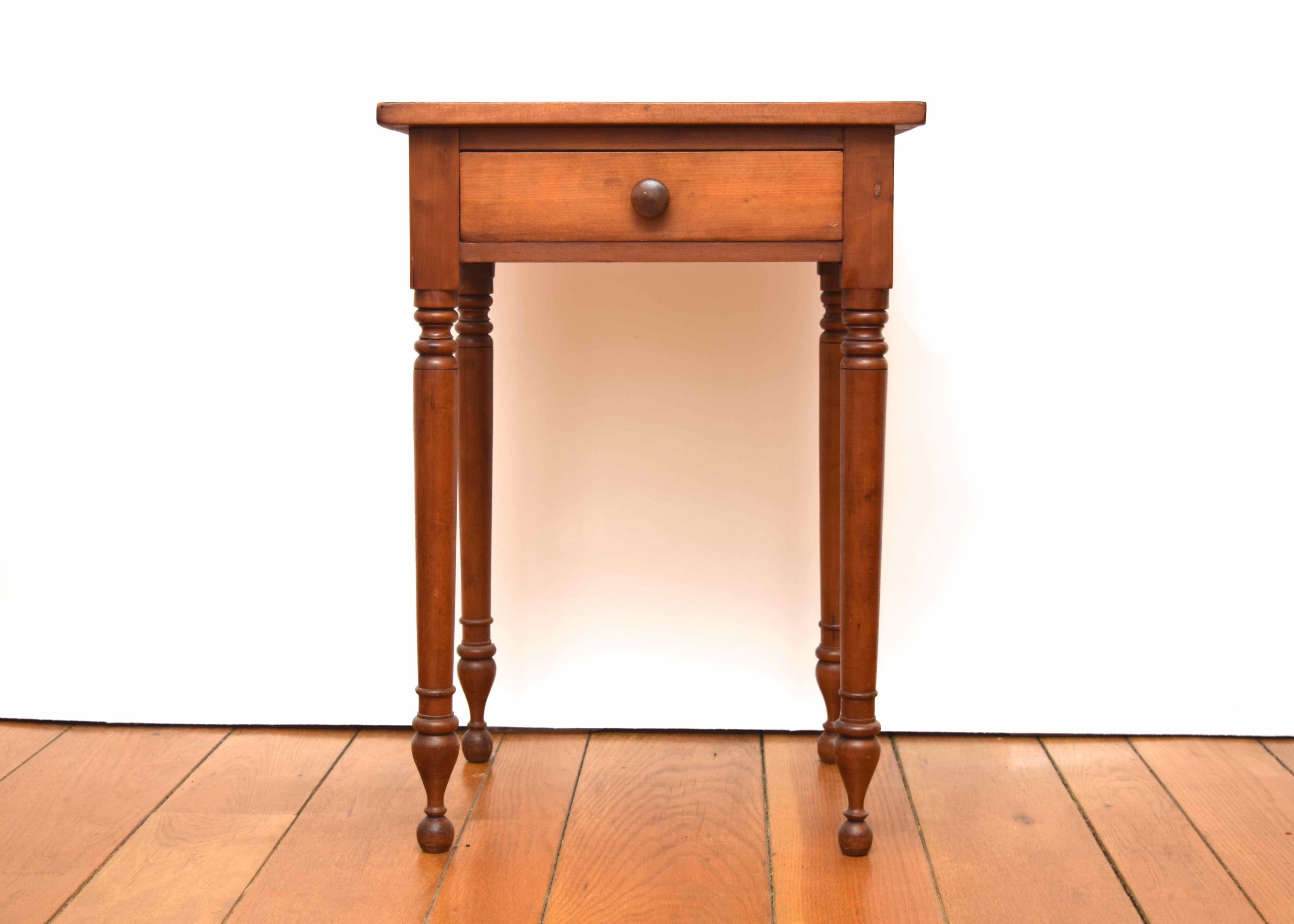 Antique Cherry Side Table EBTH