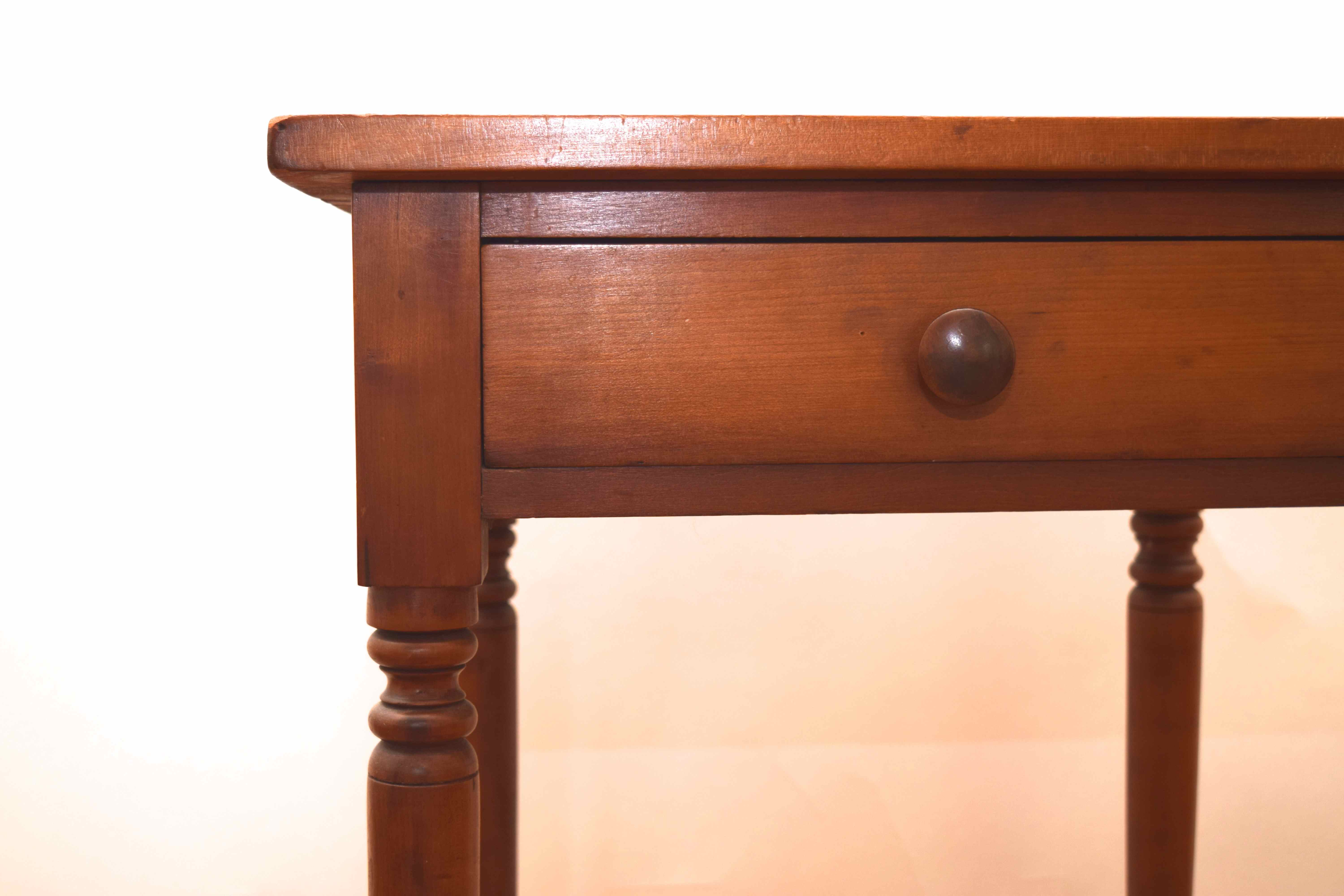Antique Cherry Side Table EBTH