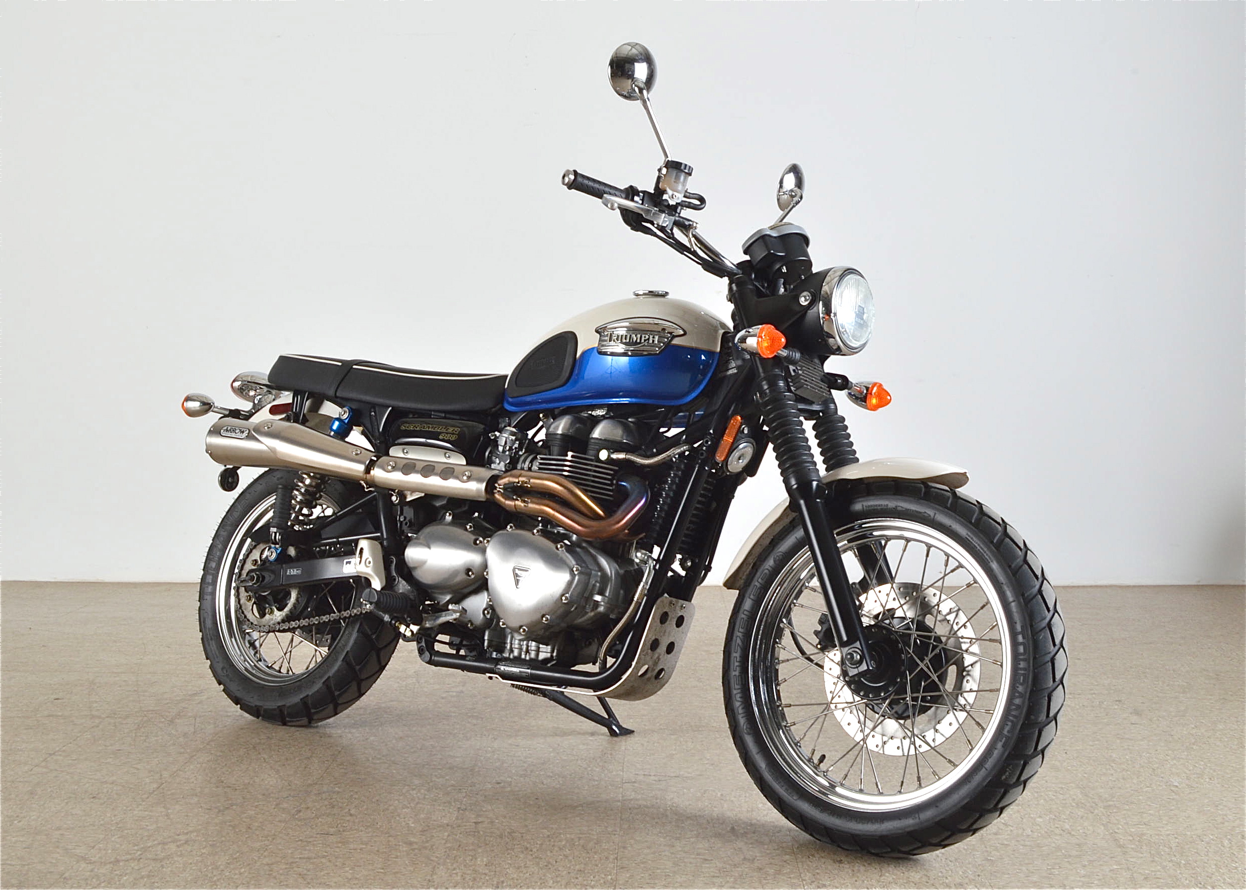 2006 Triumph Scrambler 900 Cafe Style Motorcycle : EBTH