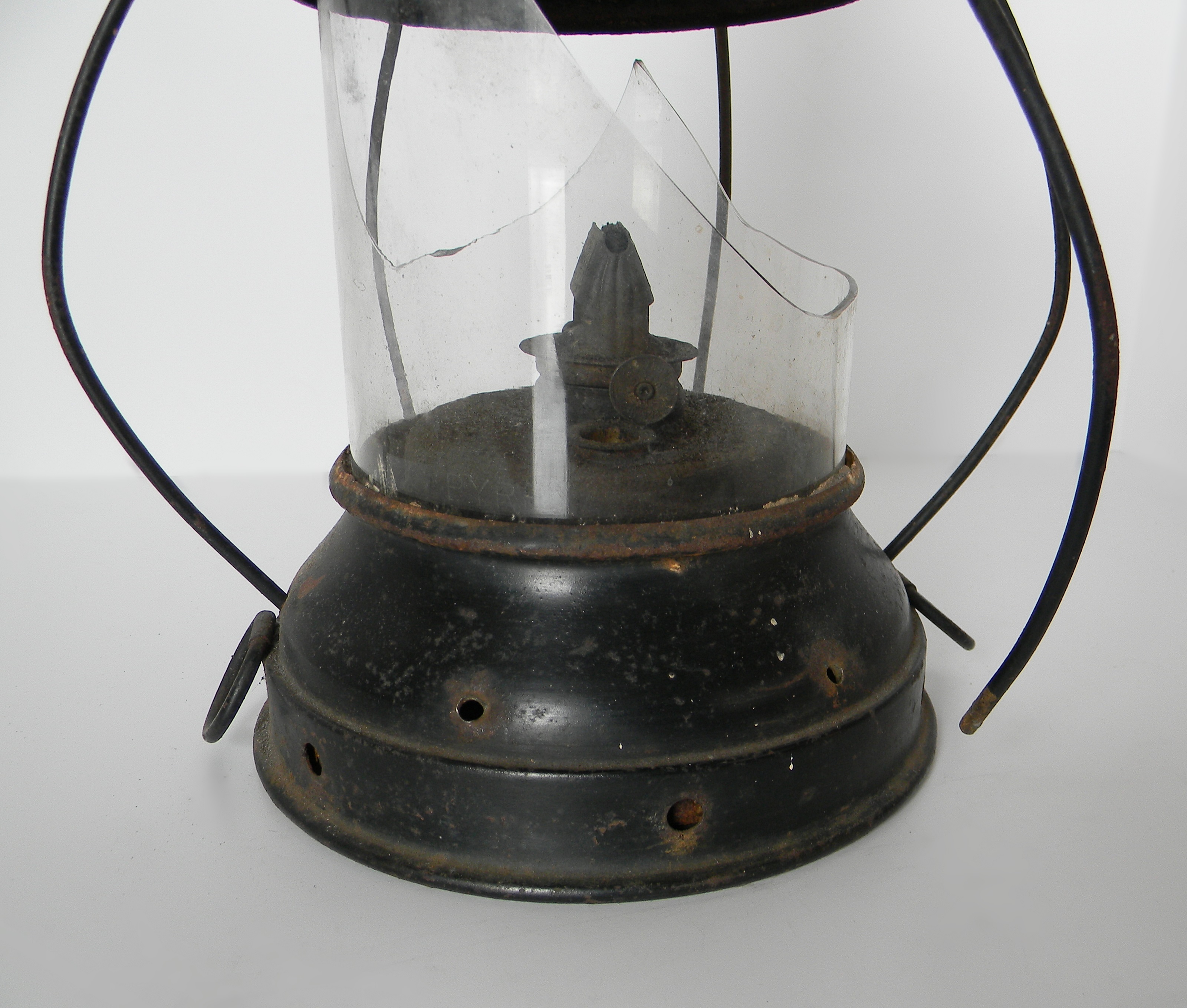 Three Antique Oil Lanterns EBTH
