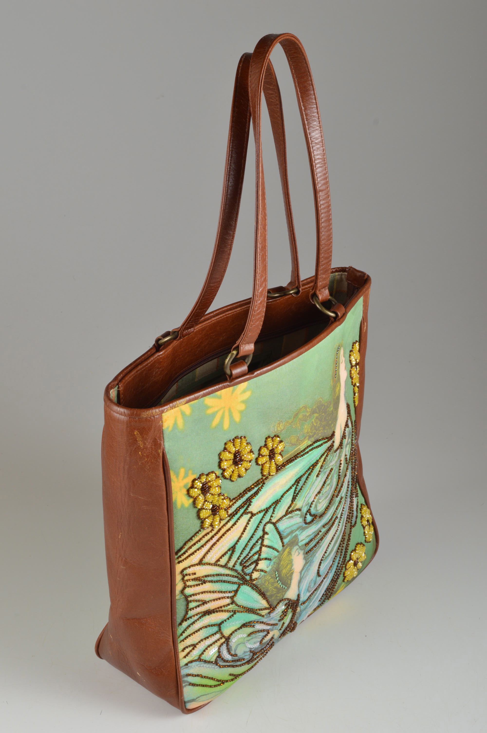 Unique Isabella Fiore Leather Fairy Tote Bag EBTH