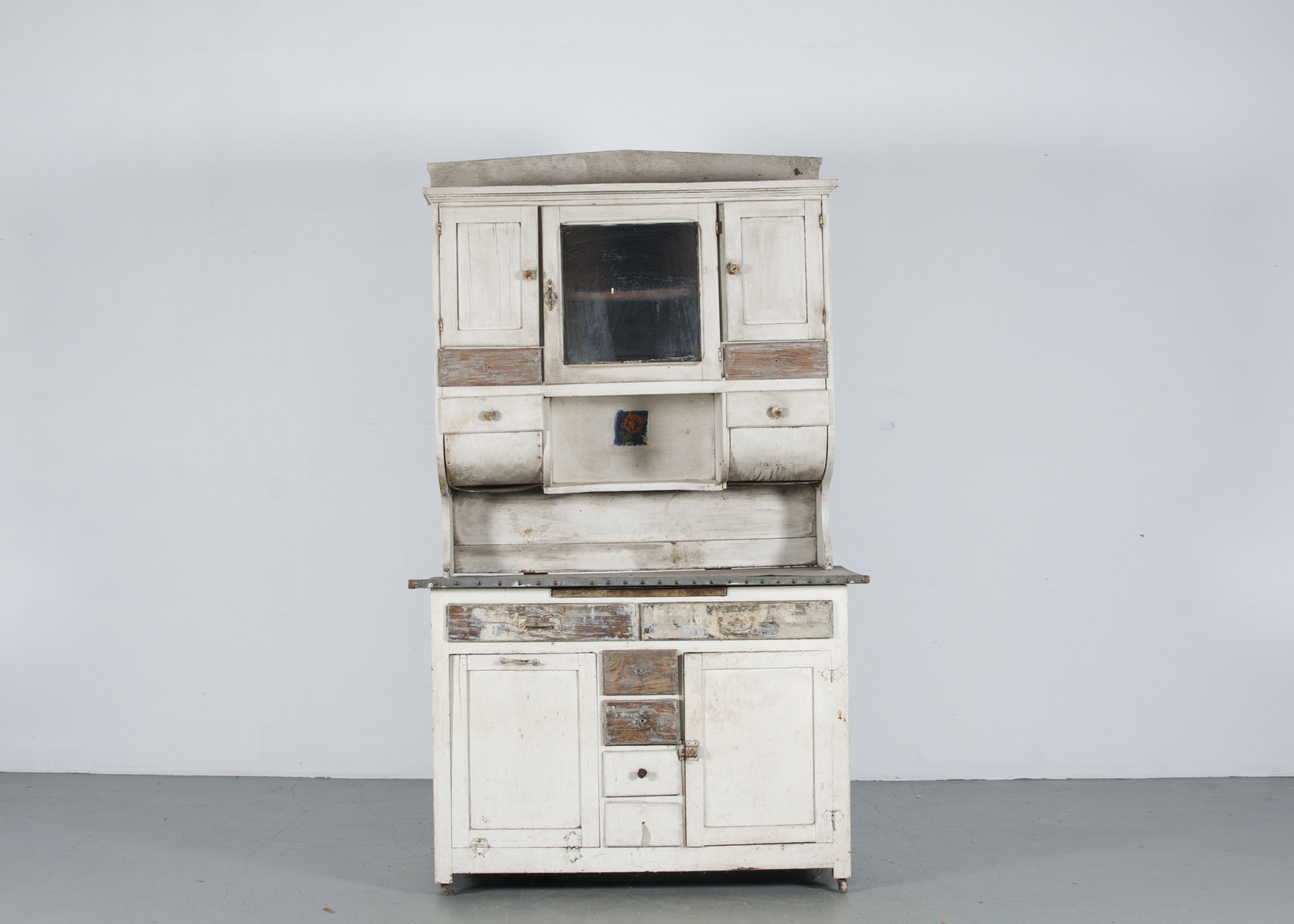 Antique Sowbelly Hoosier Cabinet Ebth