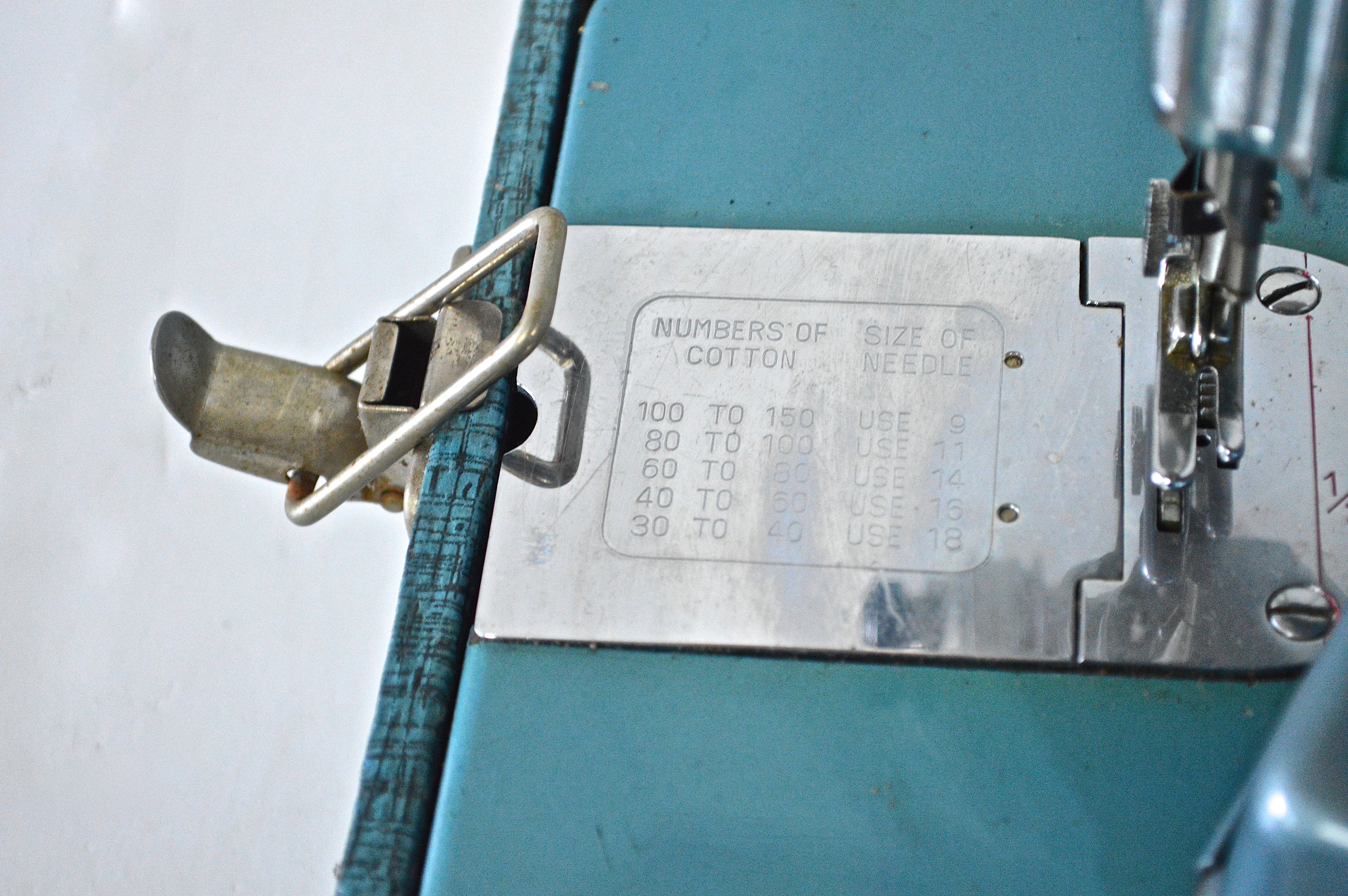 Vintage Visetti Precision Built Sewing Machine EBTH