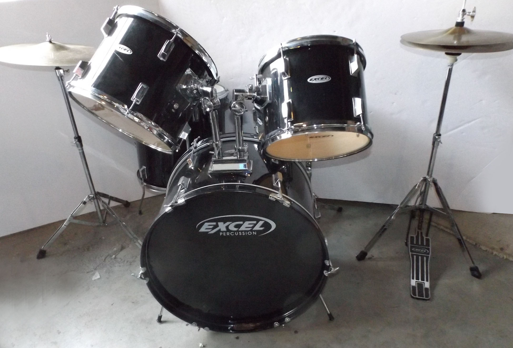 Excel 4Piece Drum Set EBTH