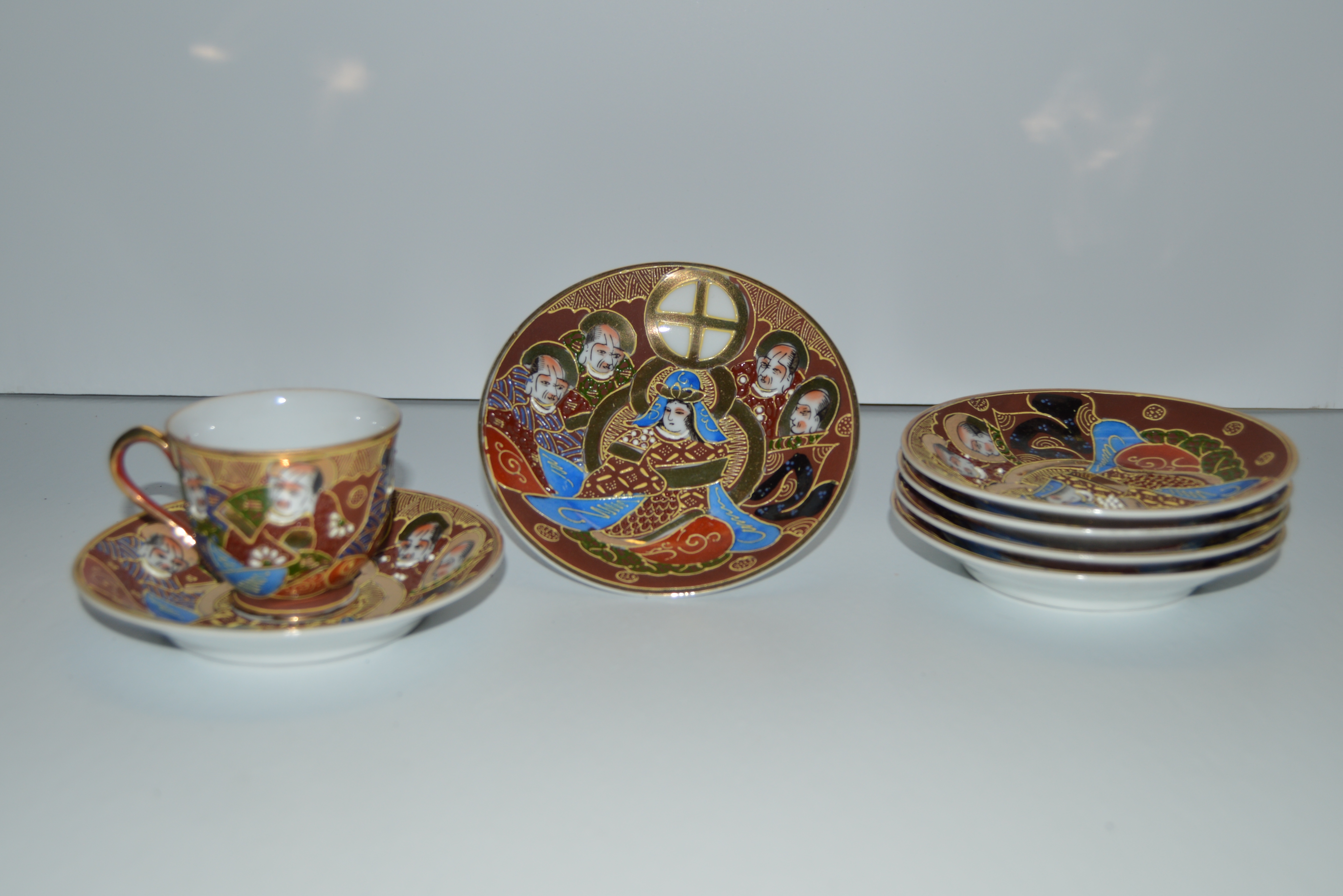 Hand Painted Occupied Japan Tea set EBTH