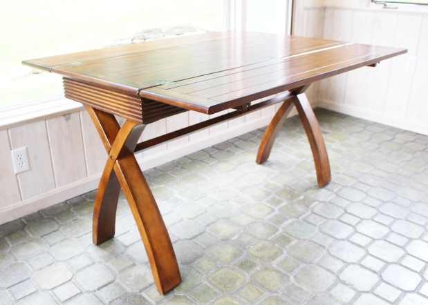 Versatile Folding Wood Table EBTH