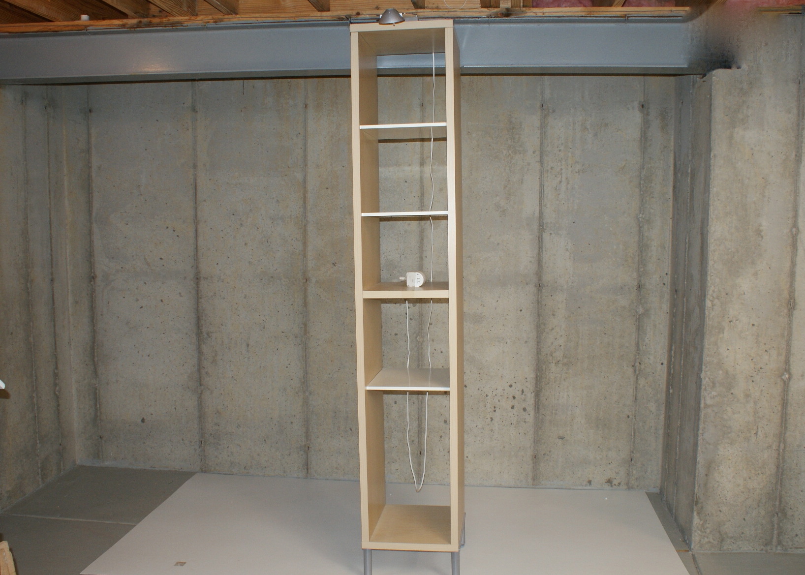 Ikea Magiker Vertical Shelf with Light EBTH