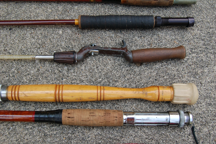 Vintage Fishing Rods Including Montague and Langley EBTH