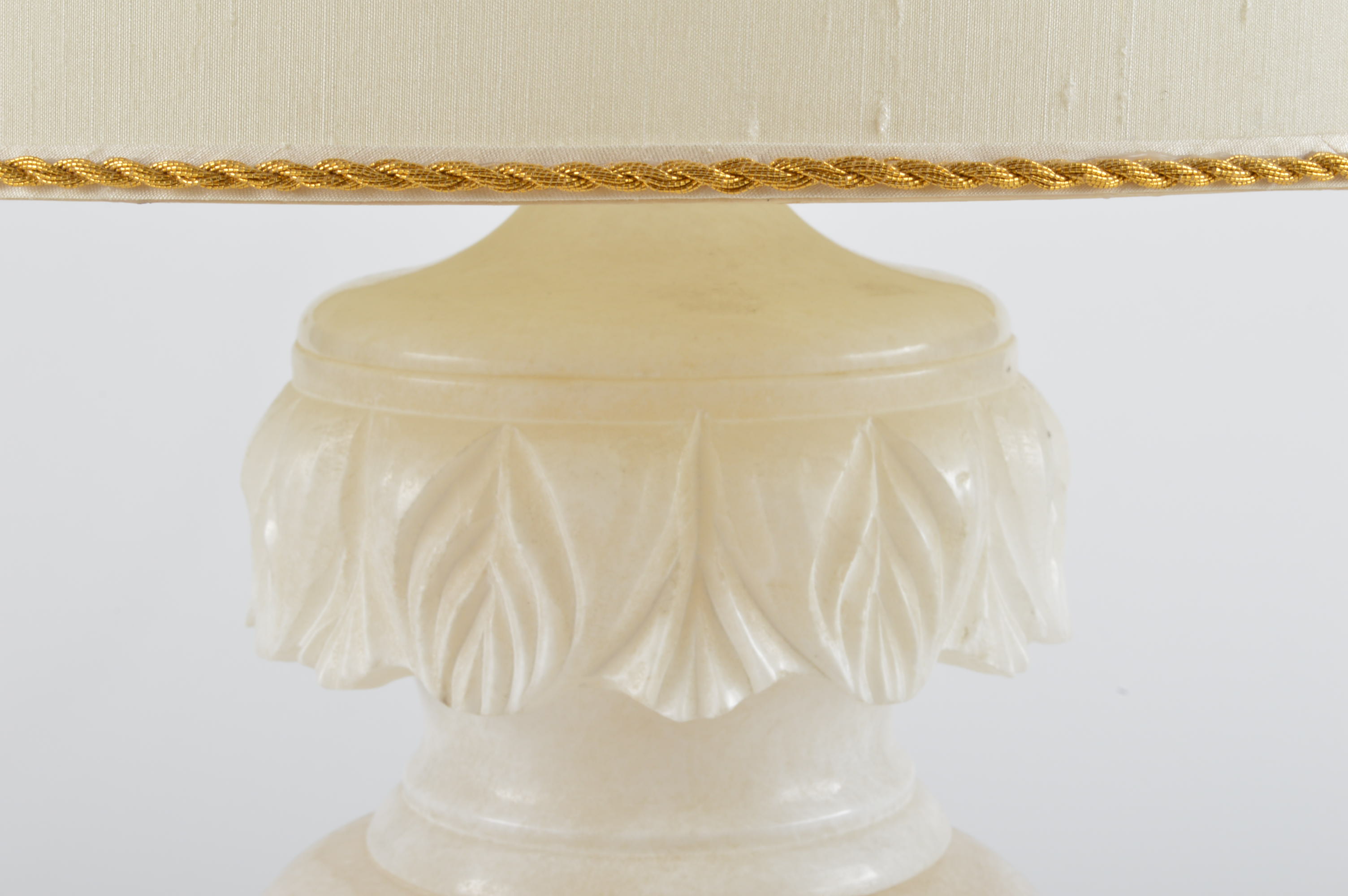 White Alabaster Lamp EBTH