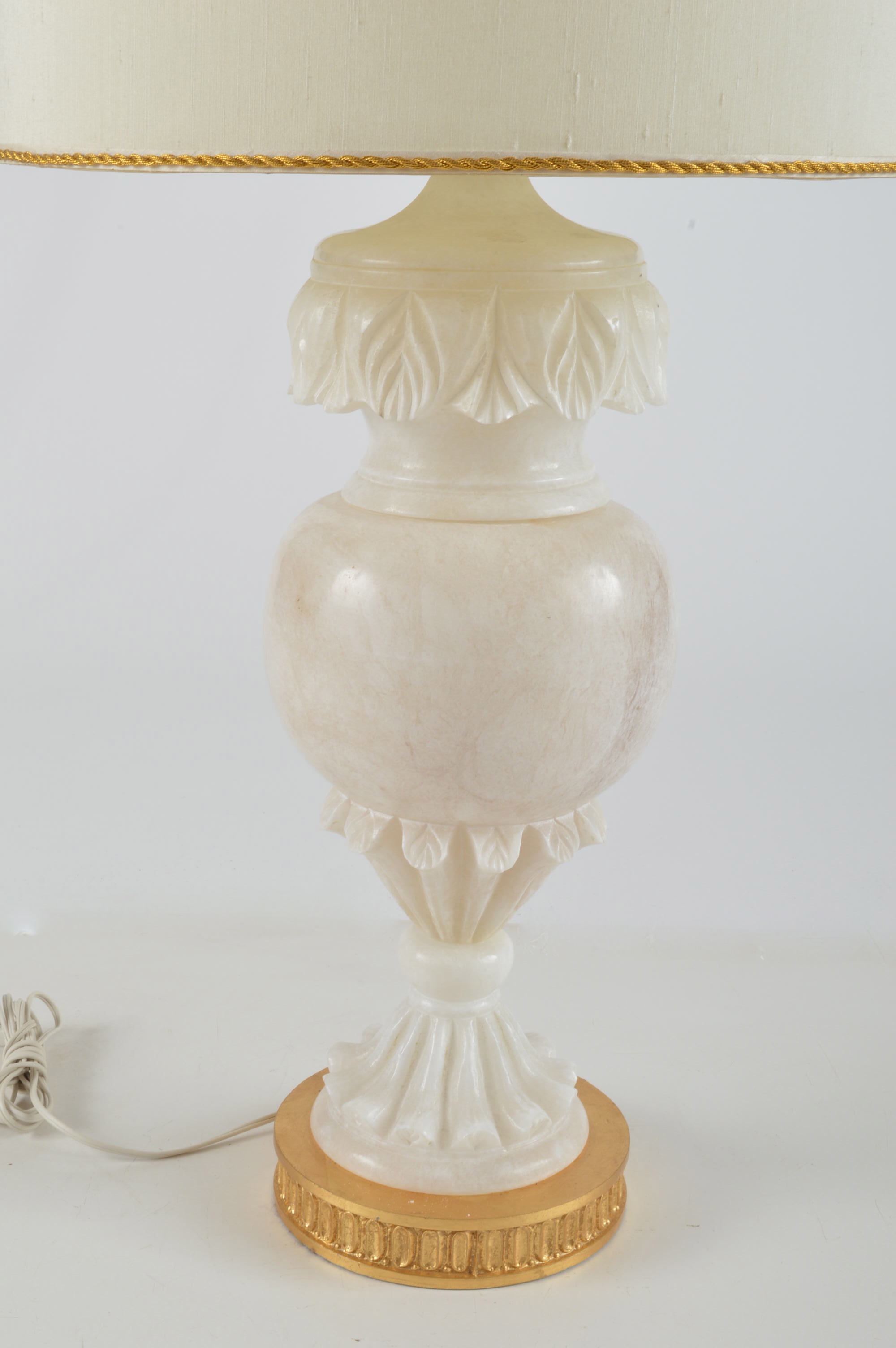 White Alabaster Lamp EBTH