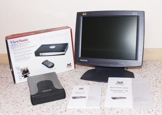 View Sonic Next Vision Video Processor Monitor Dvd Drive R W Ebth