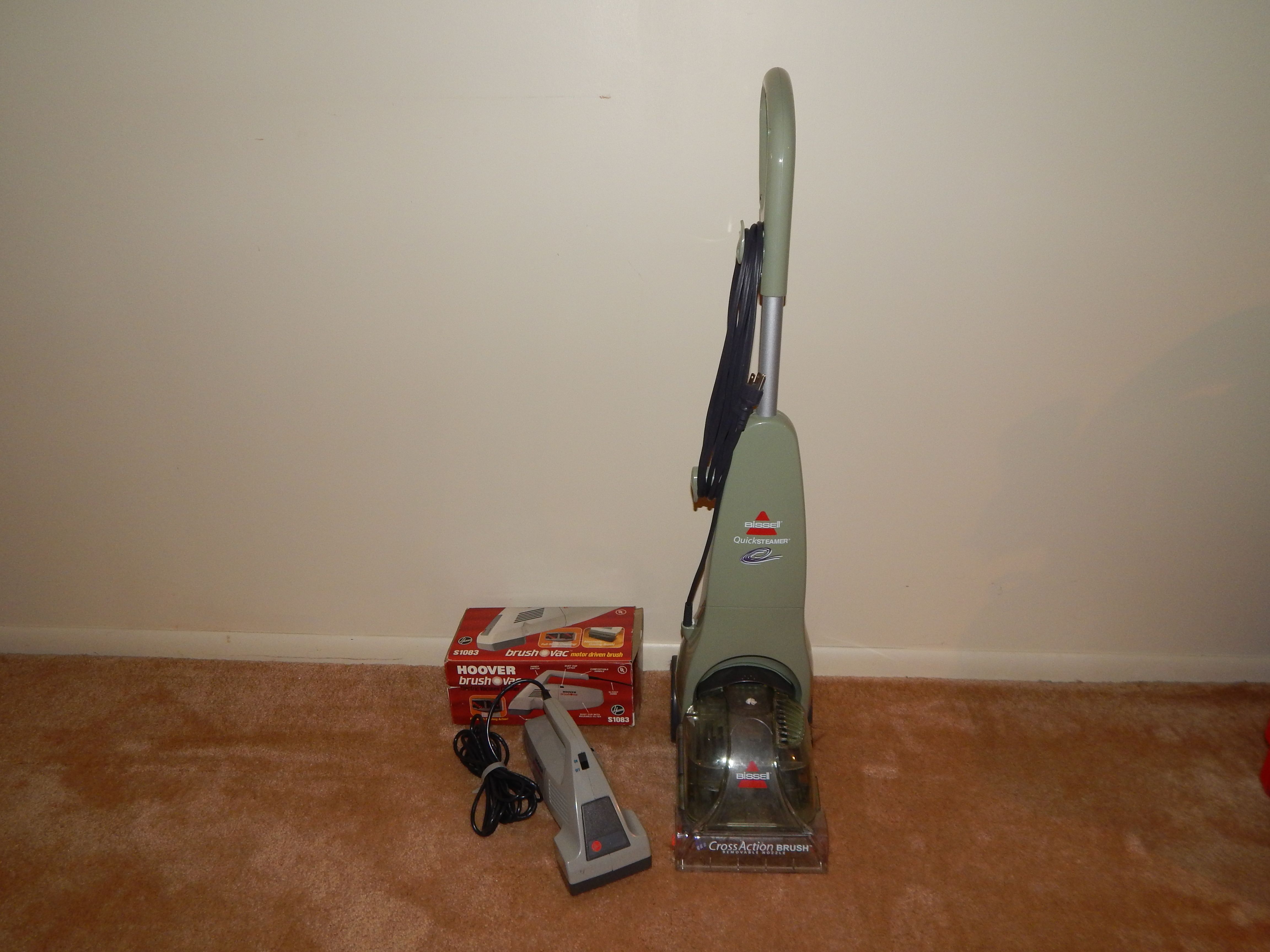 Bissell Cleaner & Hoover Brush Vac EBTH