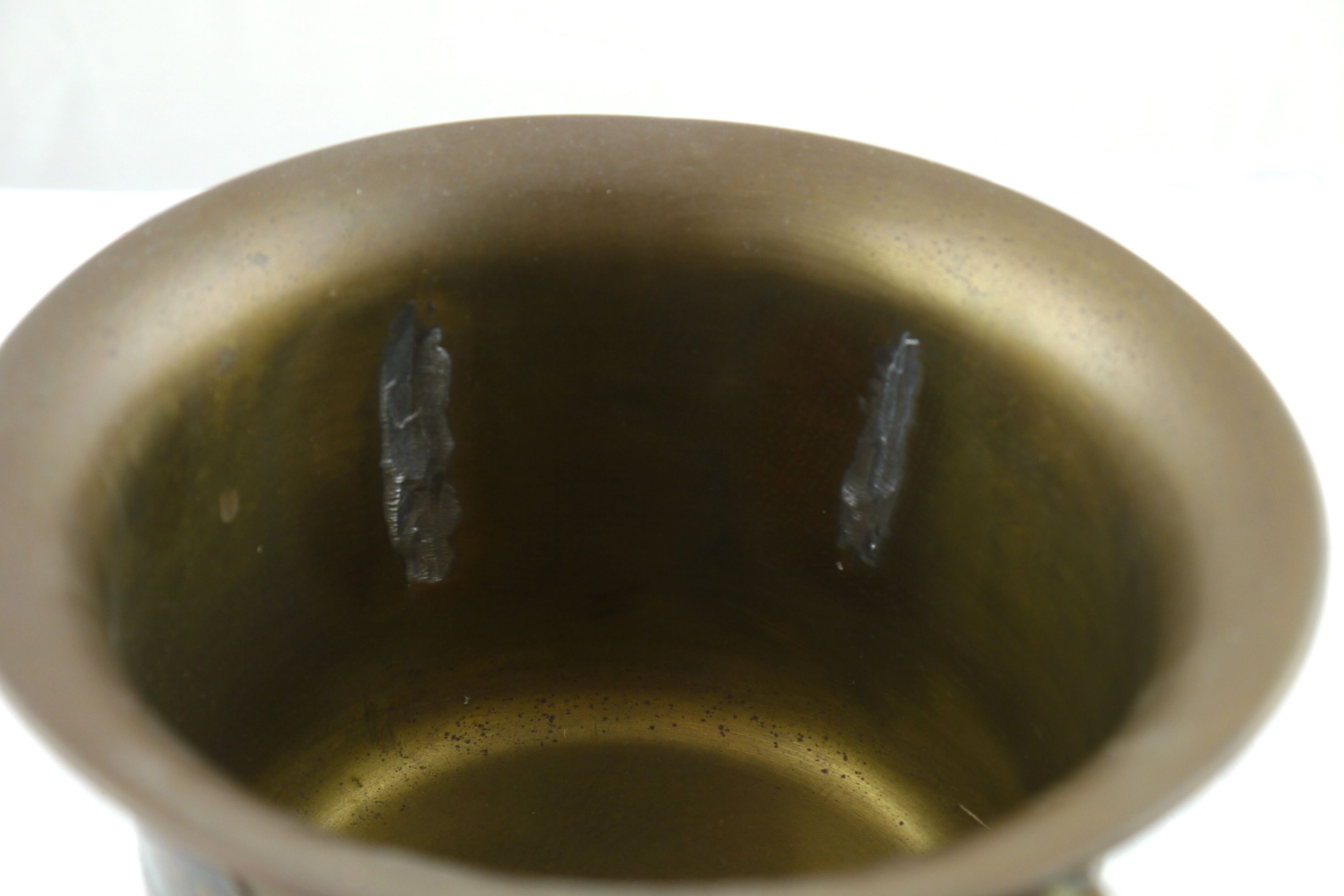 Central Pacific Railroad Brass Chamber Pot EBTH