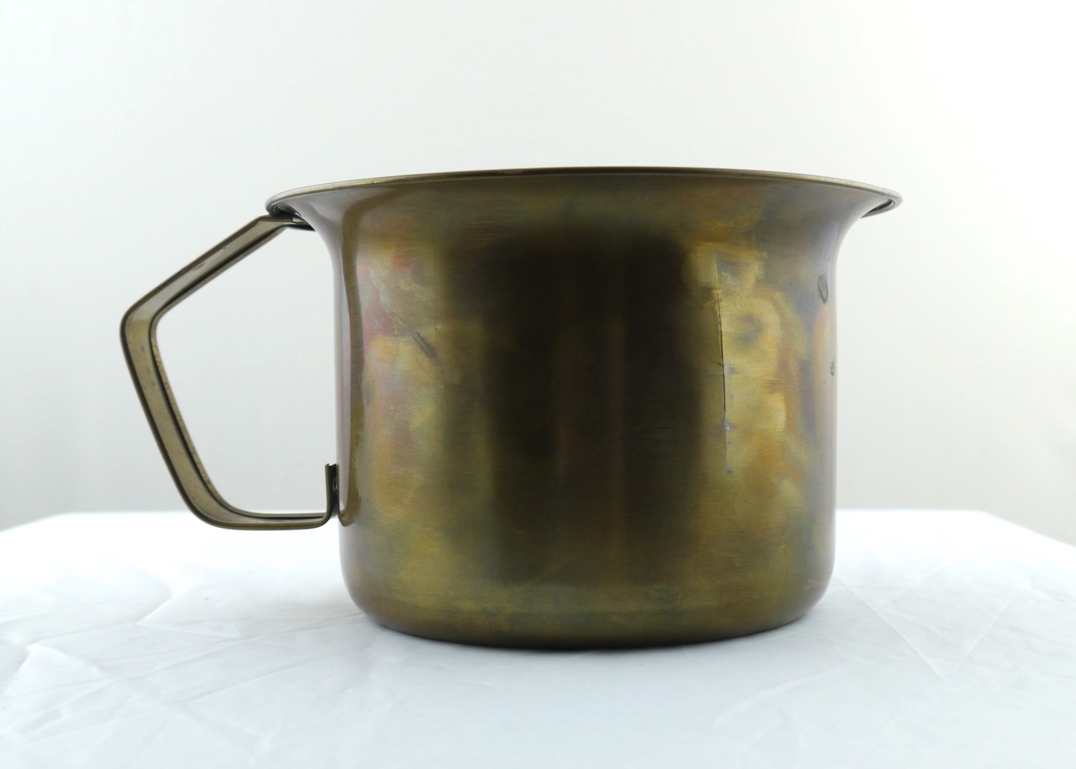 Central Pacific Railroad Brass Chamber Pot EBTH