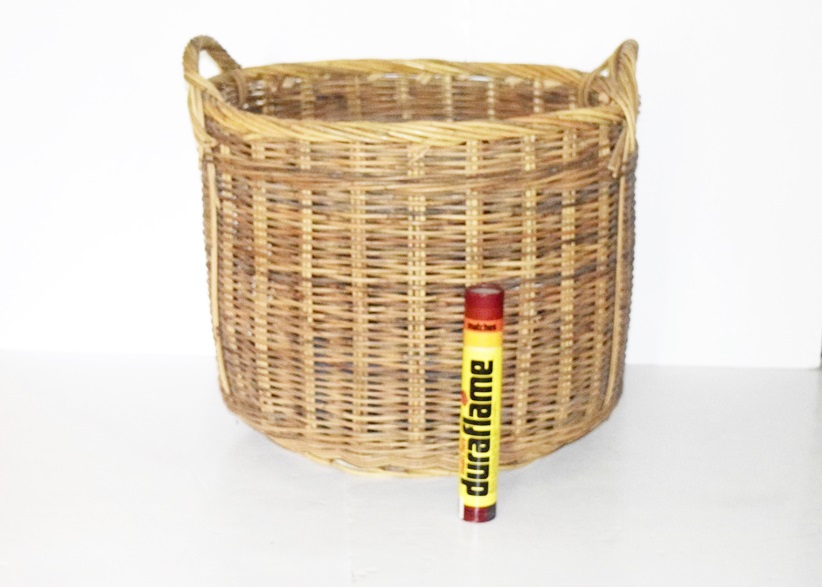 A Colossal Firewood Basket EBTH