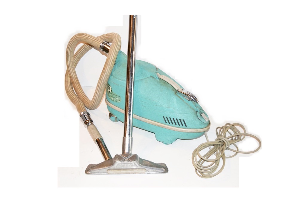 A Vintage 1940's Compact Electra Vacuum with Bags and Attachments EBTH