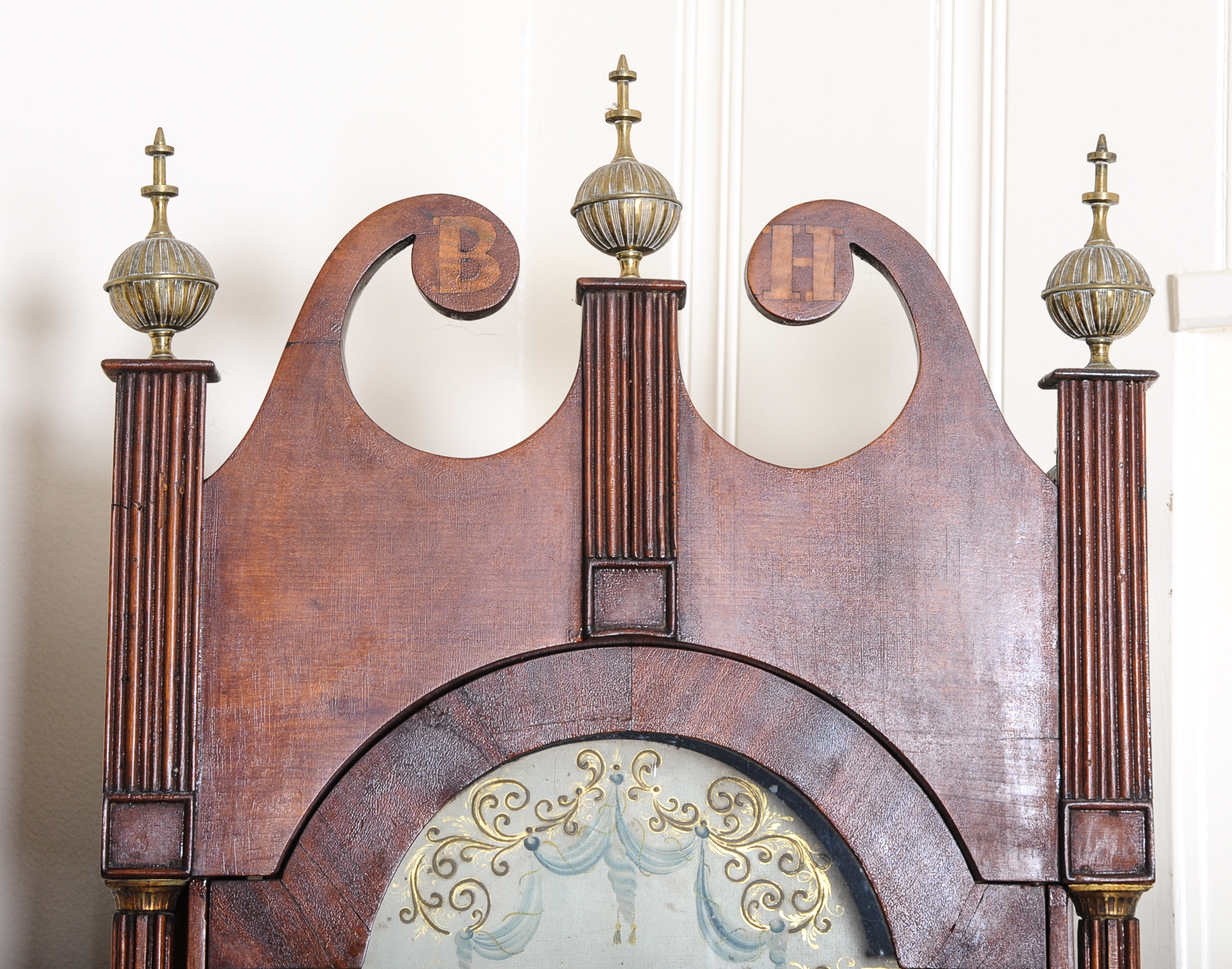 Antique R. Whiting Grandfather Clock EBTH