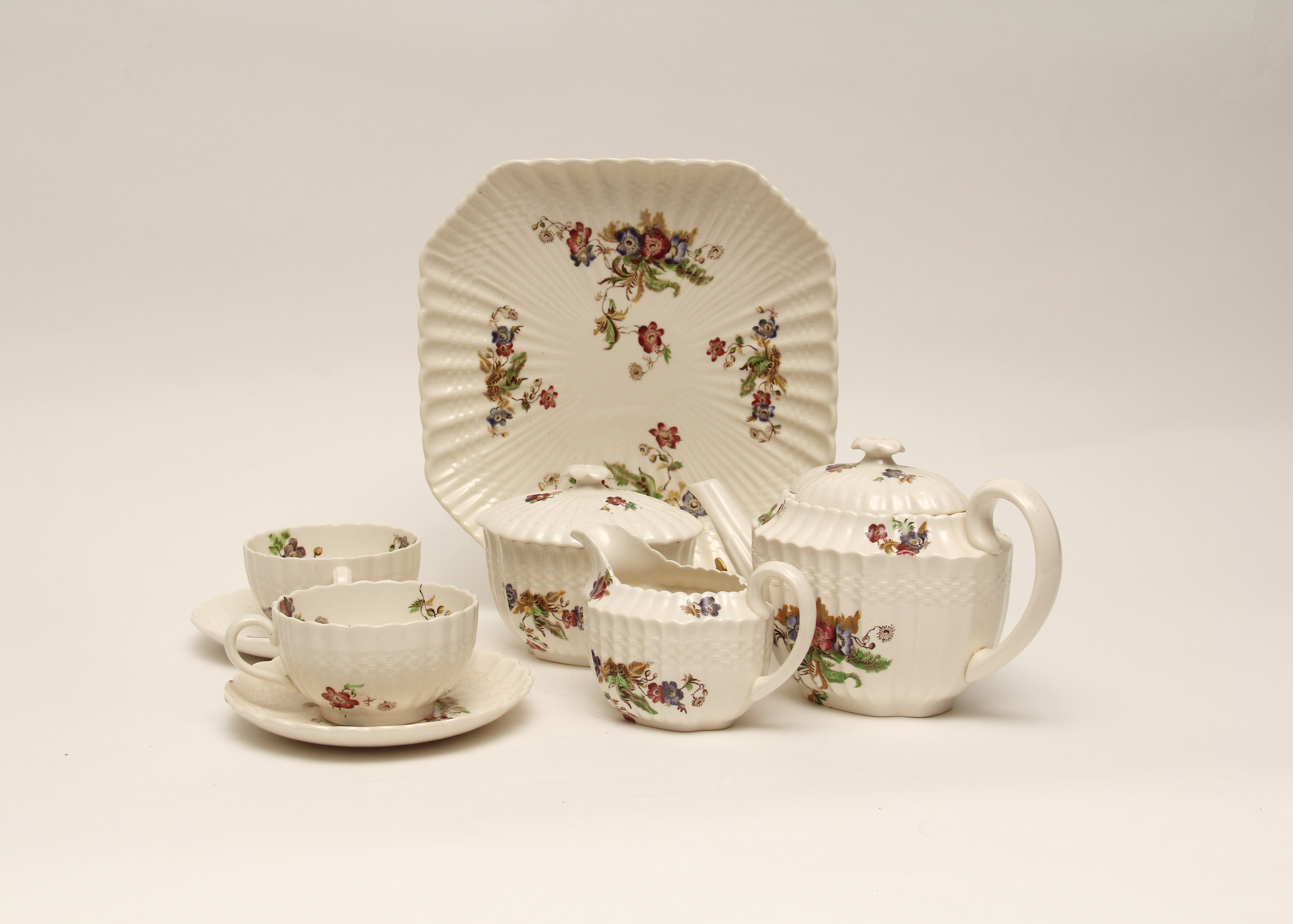 Copeland Spode "Wicker Lane" China and Tea Service EBTH