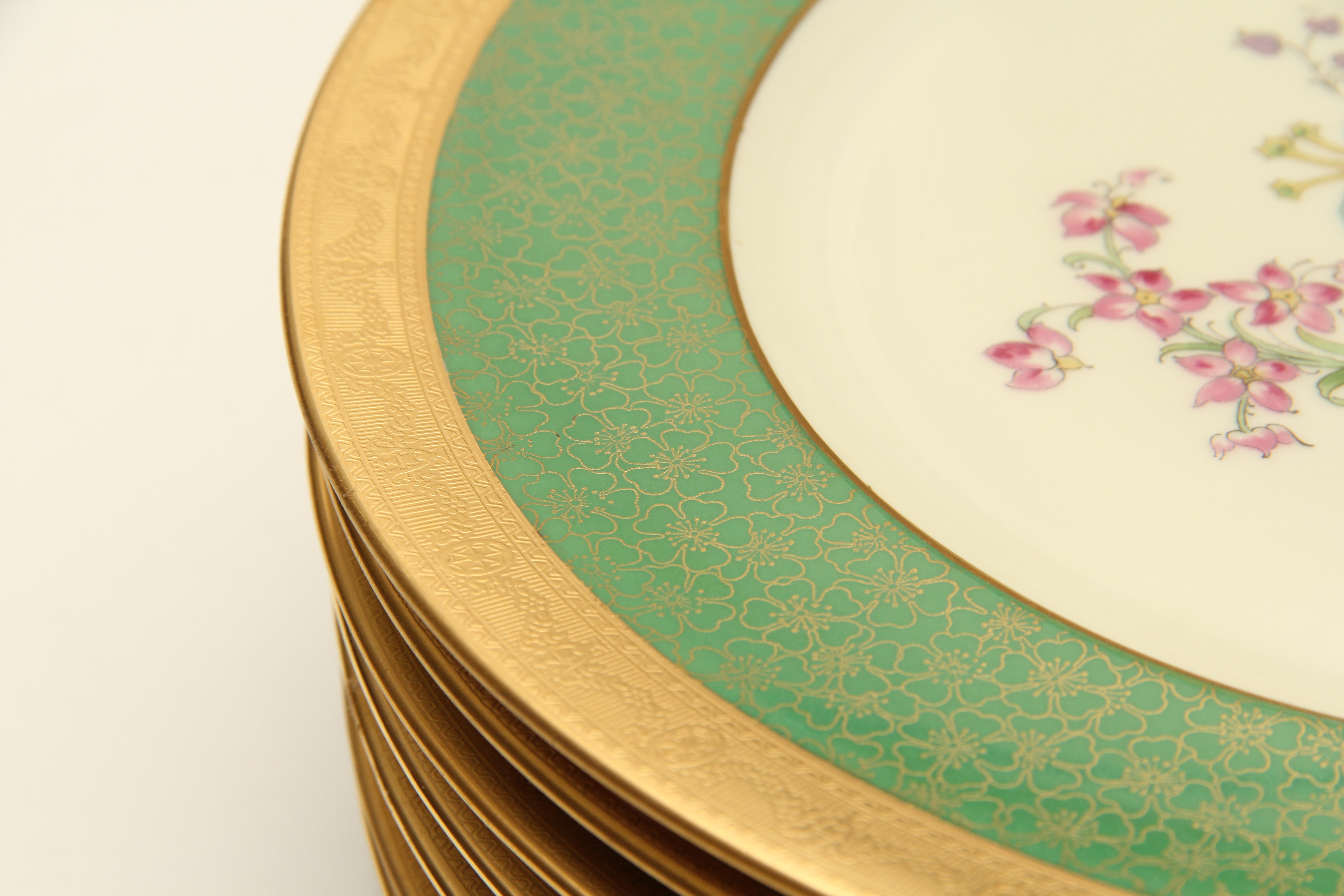 Vintage Pickard China Dinner Plates EBTH