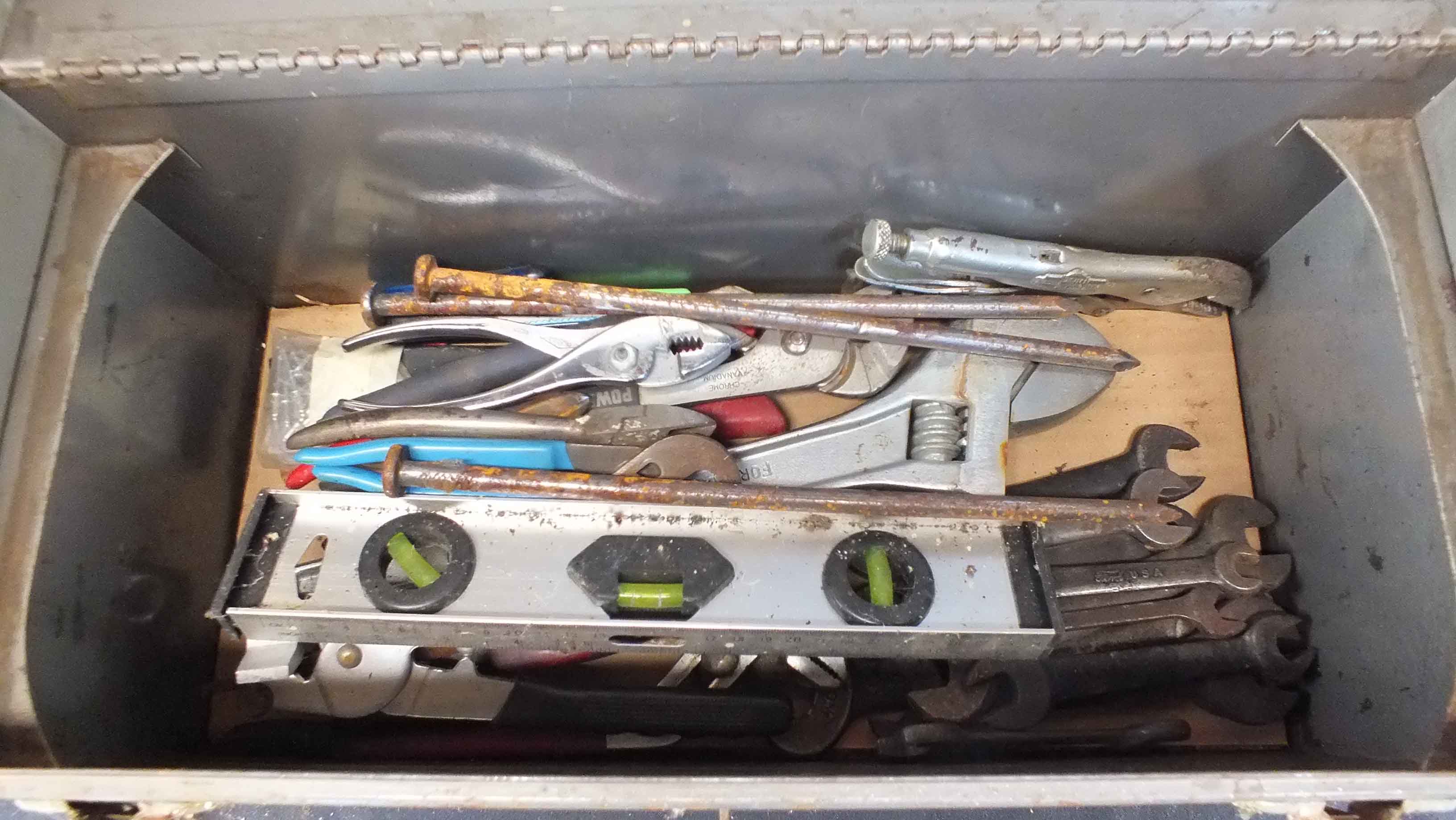 Vintage Craftsman Tool Chest and Tools EBTH