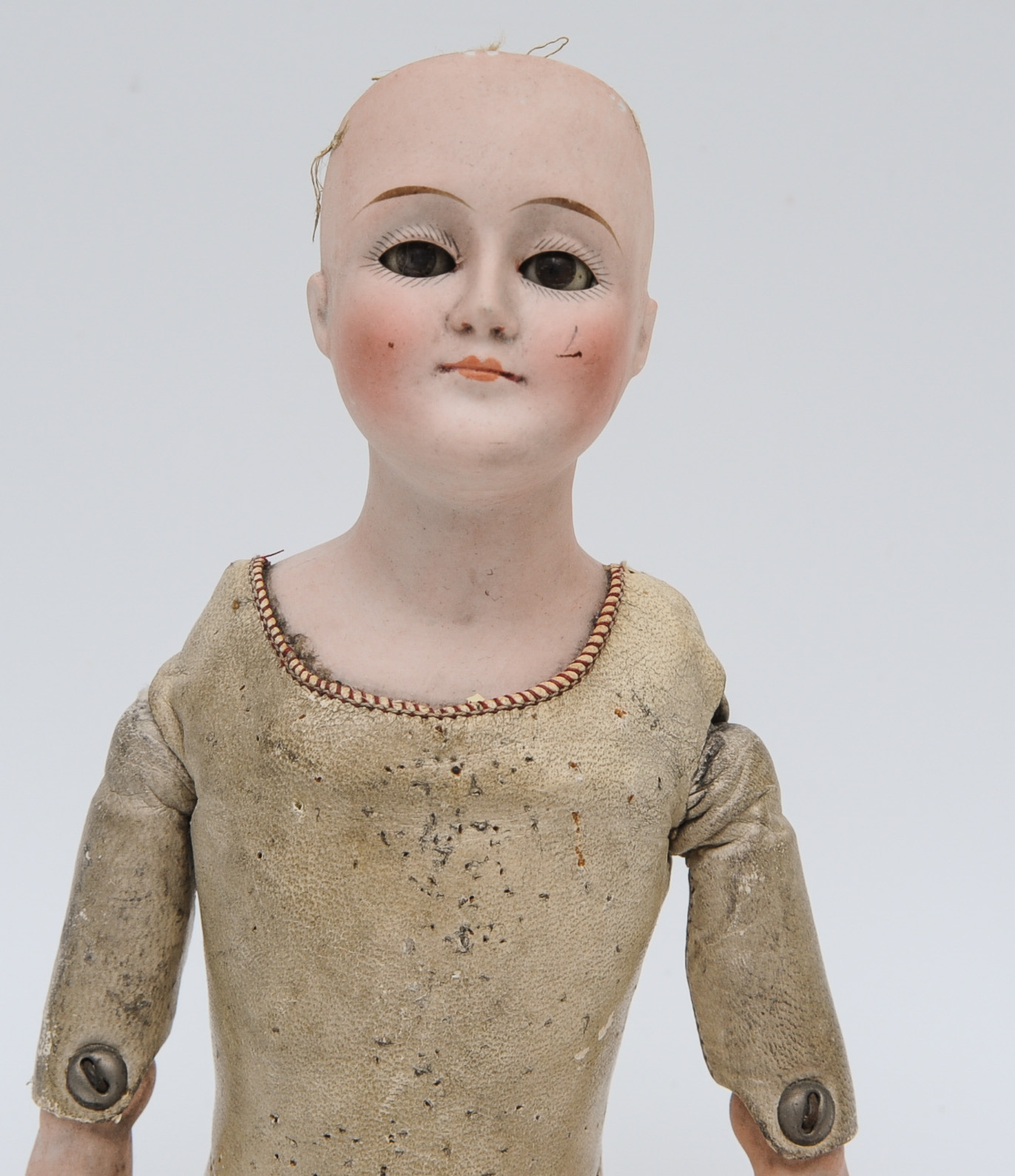 Antique German Porcelain and Porcelain Baby Doll Head EBTH