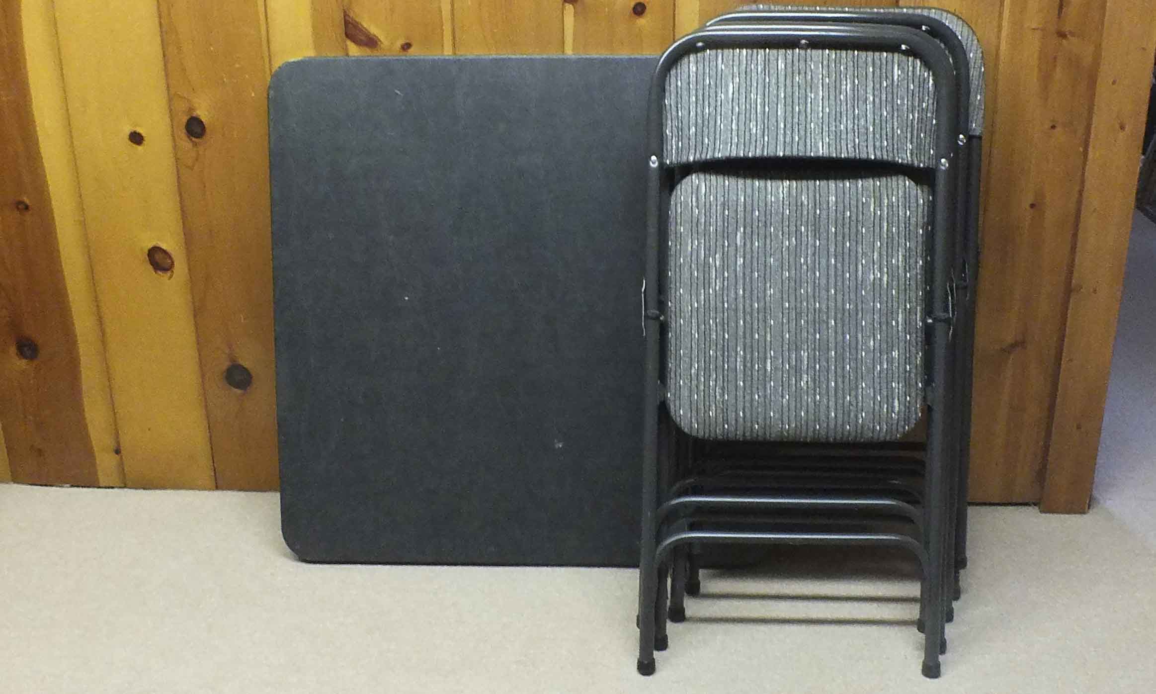 Samsonite Folding Card Table and Chairs EBTH