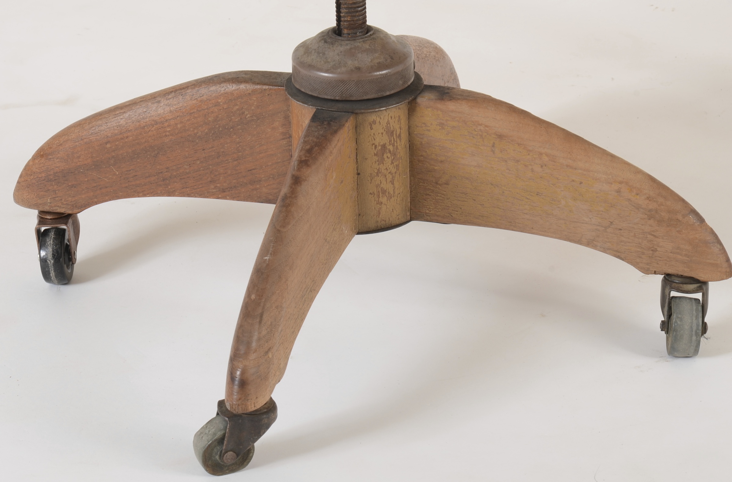 Warnock Woodwork Industrial Style Desk and Swivel Chair : EBTH