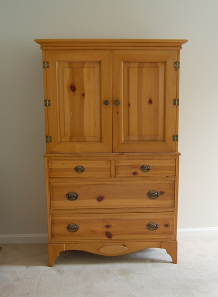 Pine Entertainment Center EBTH