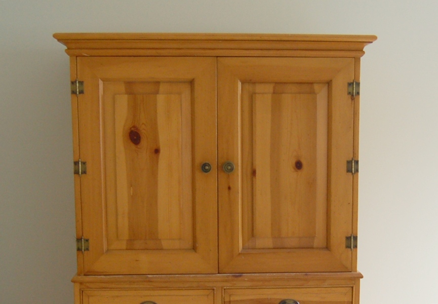 Pine Entertainment Center EBTH