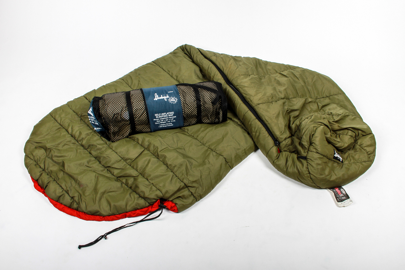 slumberjack self inflating sleeping mat